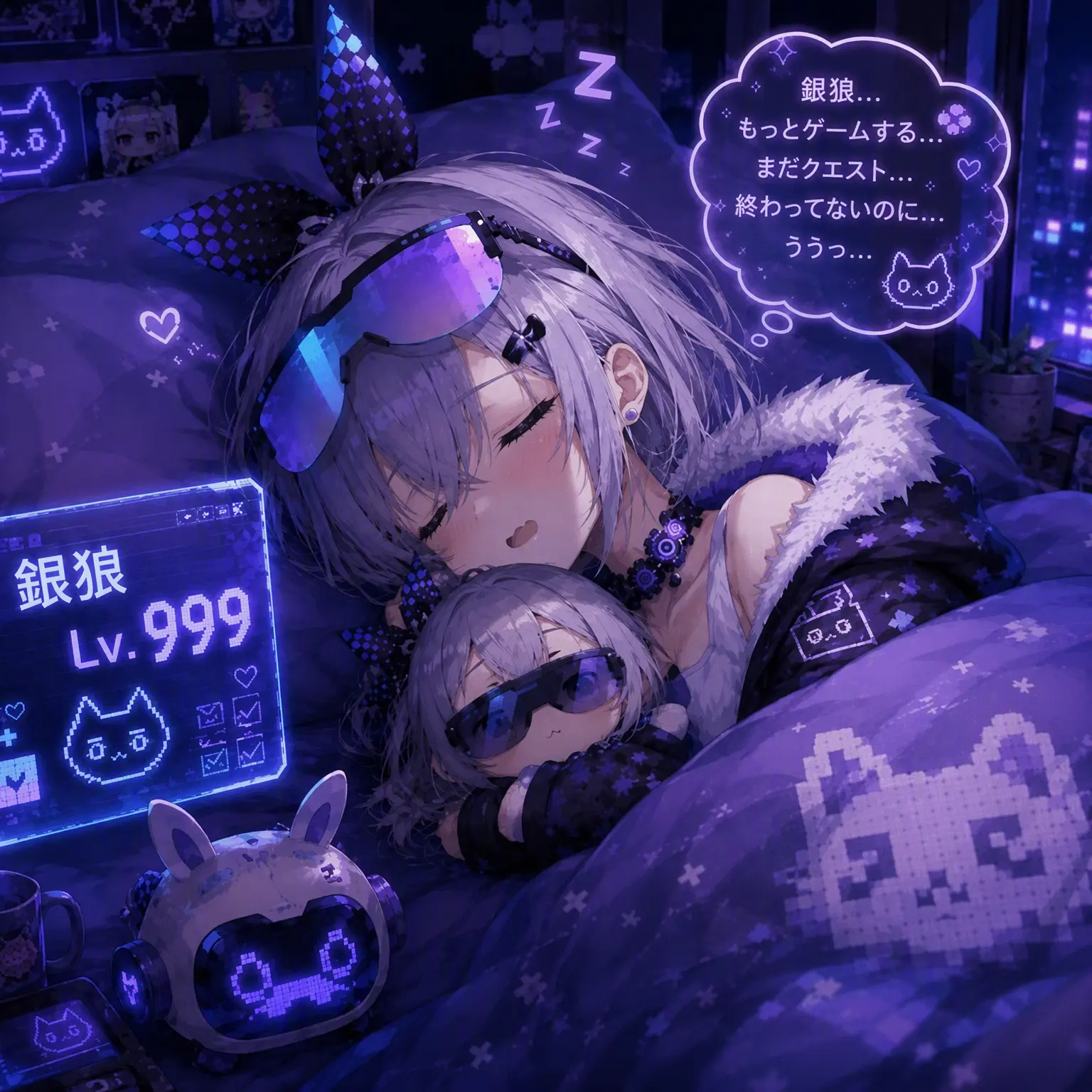 PetiteGorge8494의 眠っている銀狼