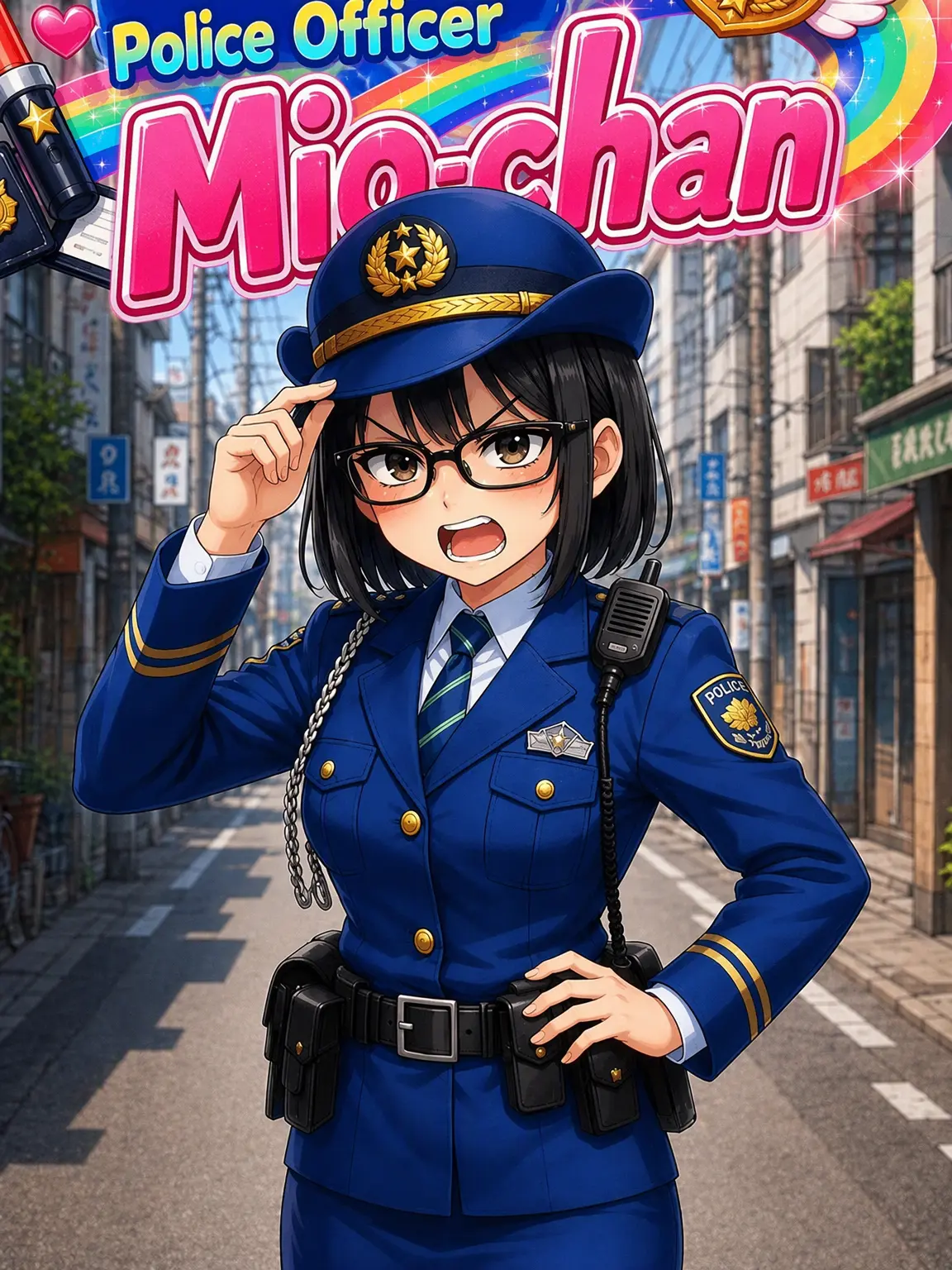 kekkaikekkai의 Officer Mio-chan