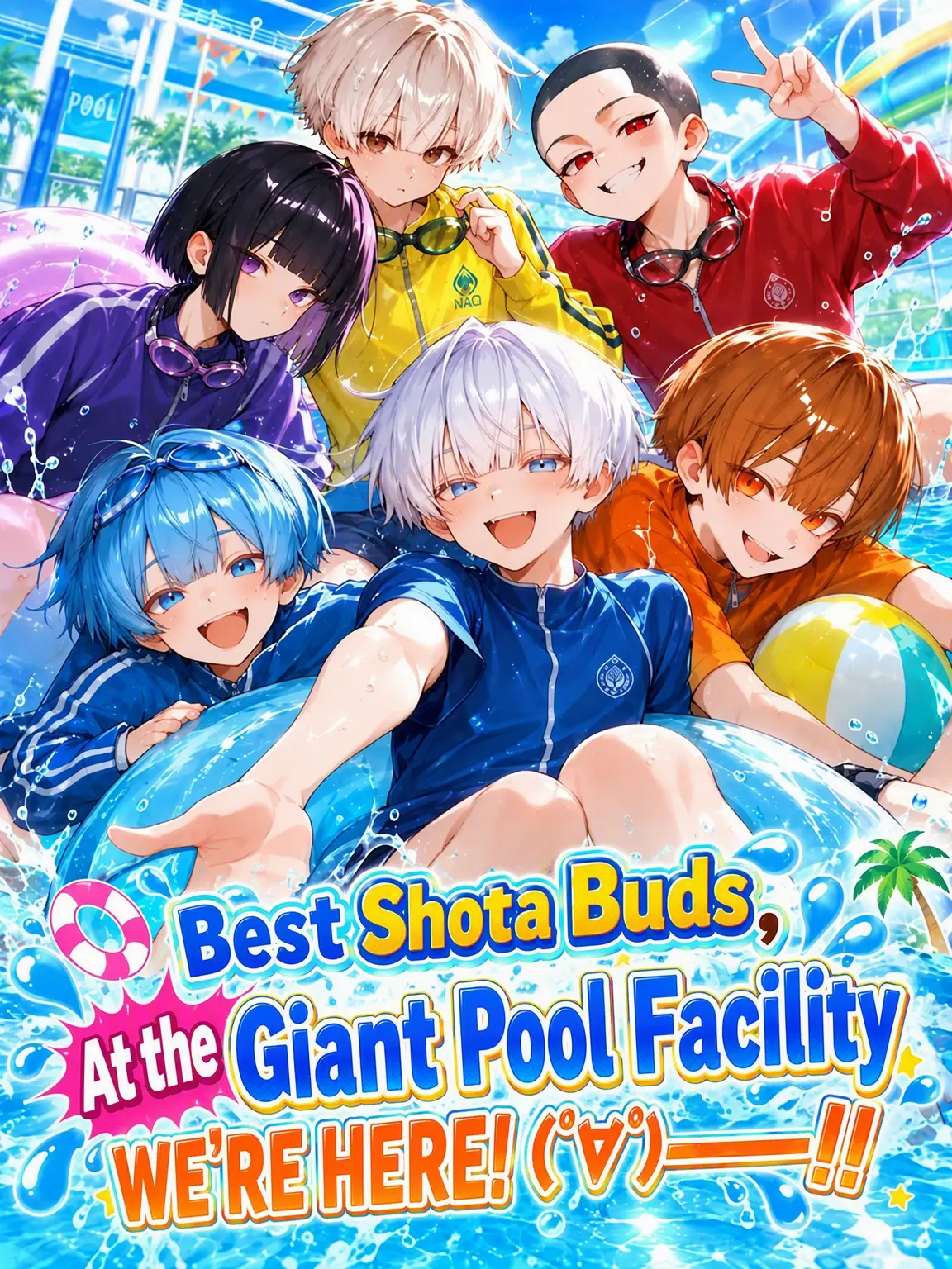 su_jiobake2026의 Shota Besties' Huge Pool Hype!!