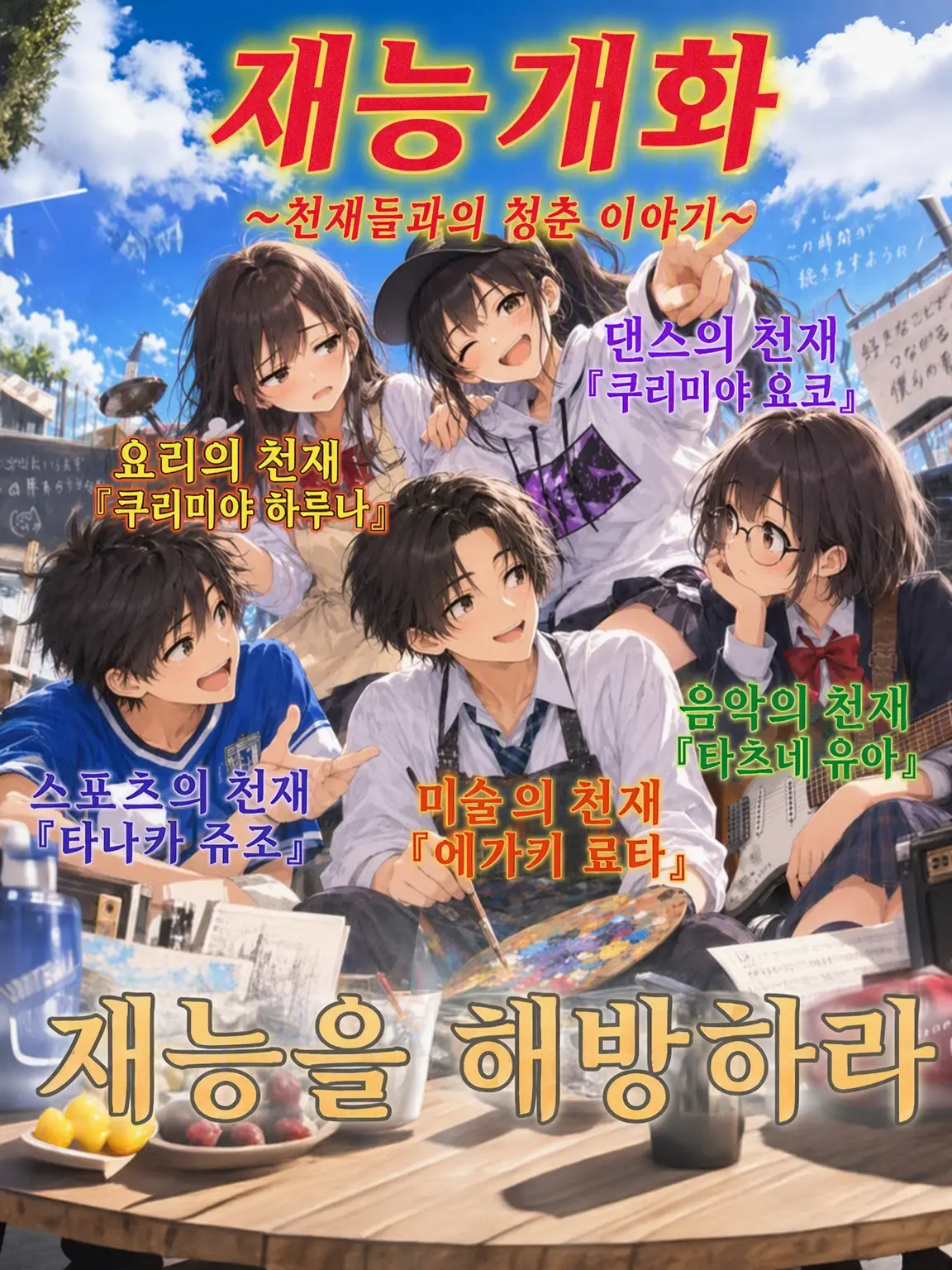 PlainWeed8517의 『재능 개화』 ~천재들과의 청춘 이야기~