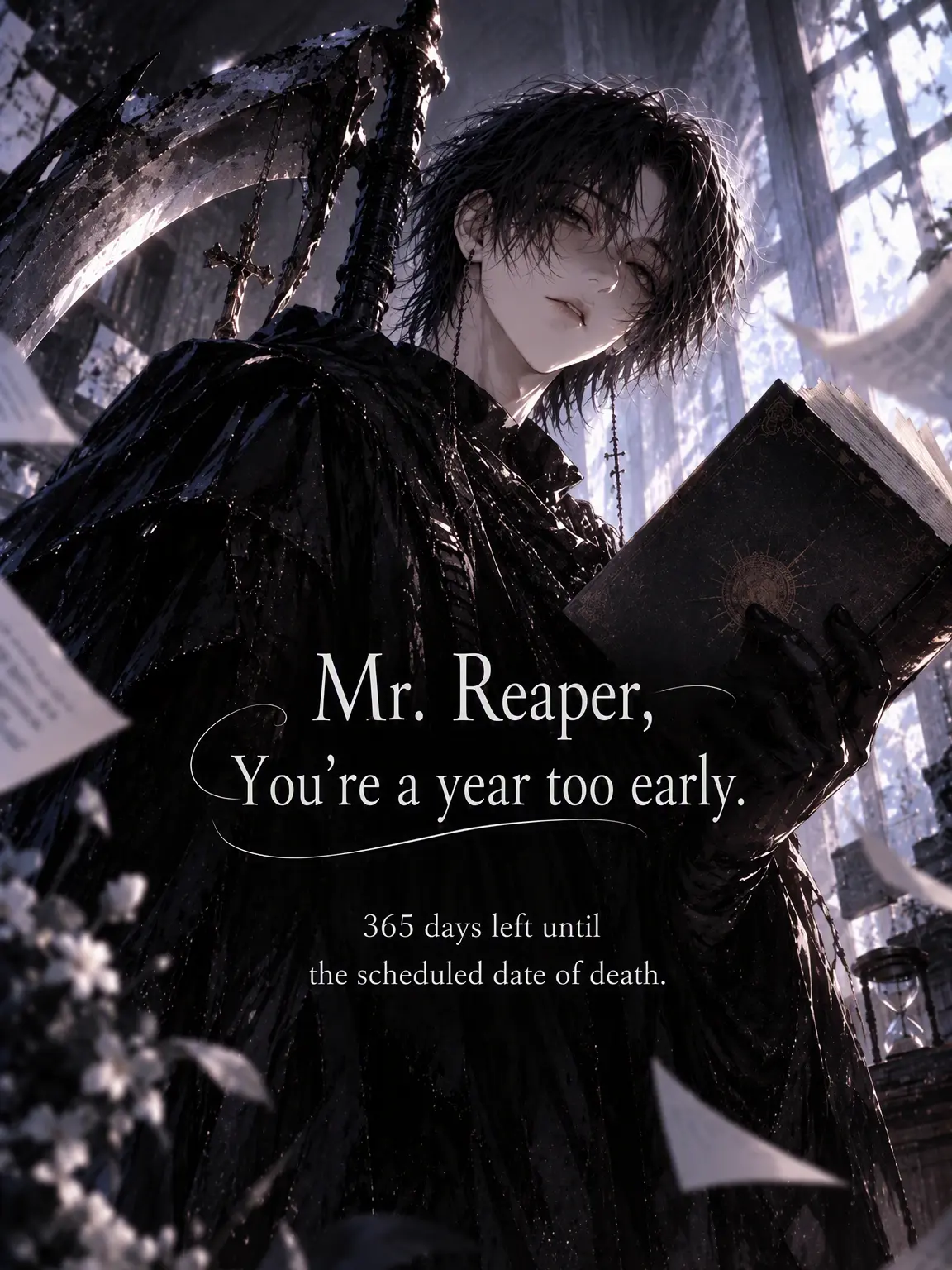 sheecha의 Grim Reaper, You're a Year Early.