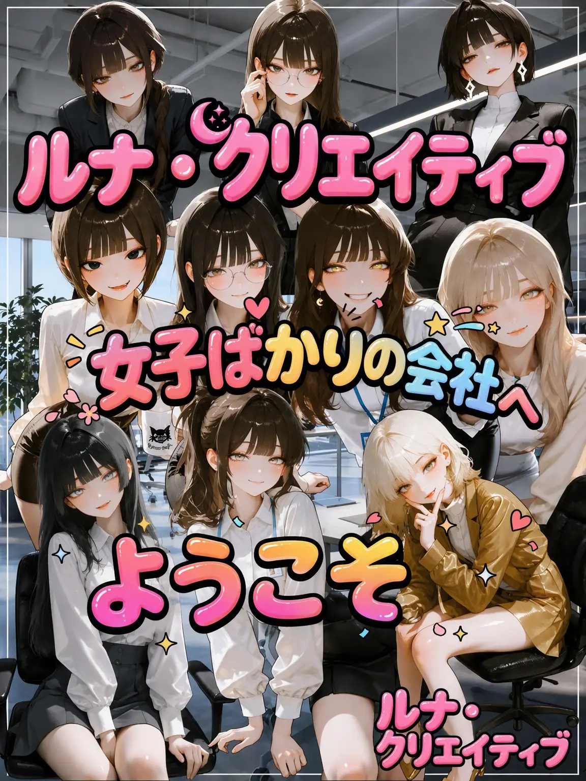 Foxtail011의 代表から末っ子まで女だらけ？