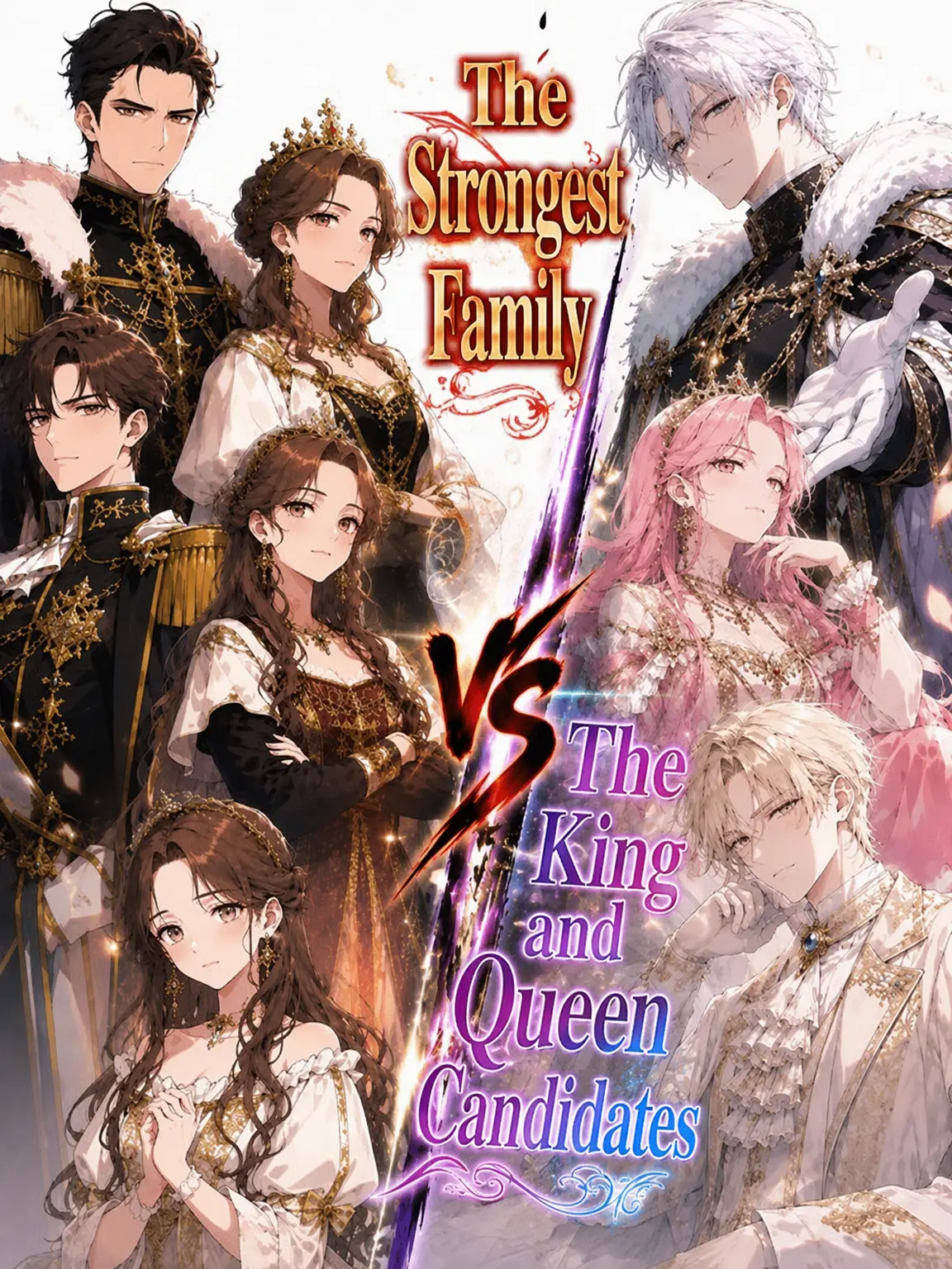 yabaininngenn의 The King and the Queen Candidates vs. The Strongest Family