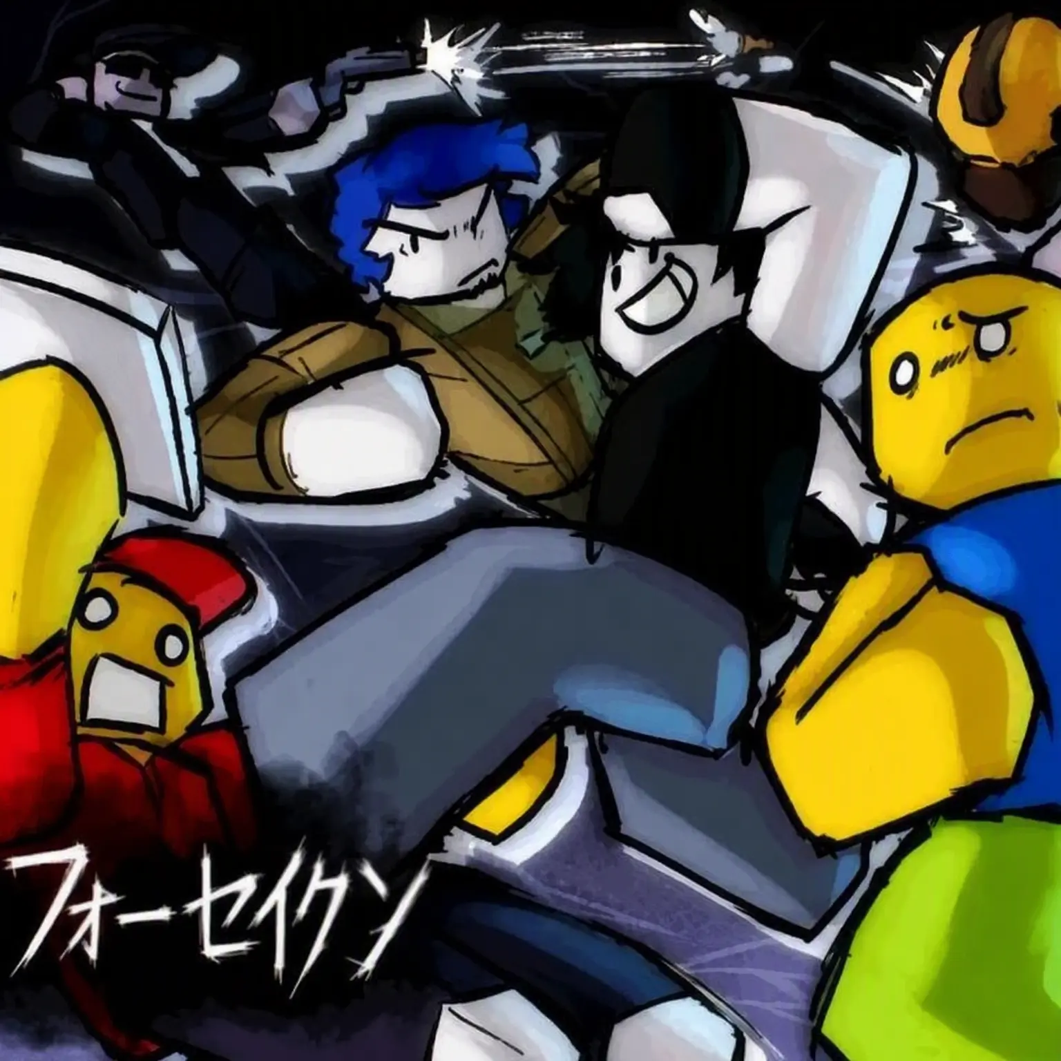 FancyMouse7139의 フォーセイクン x ブロックテイルズ