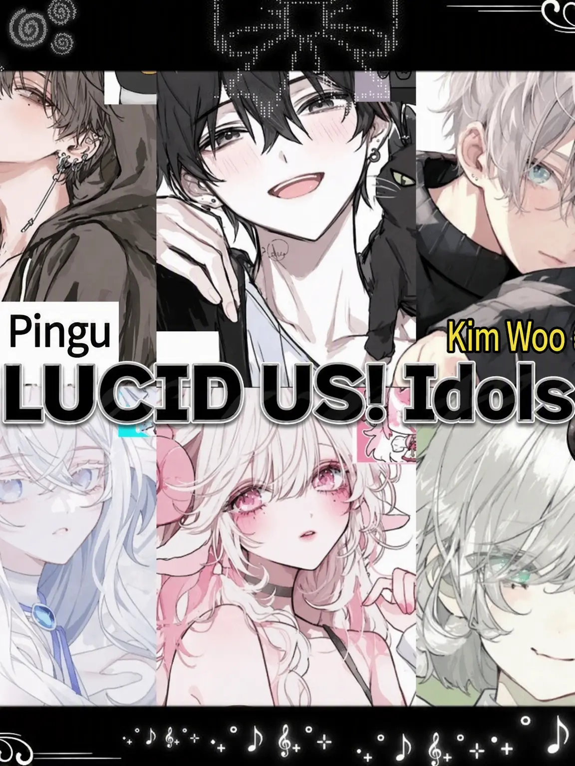 sea-Conch-Harp의 LUCID US! Idols!🤍 🖤