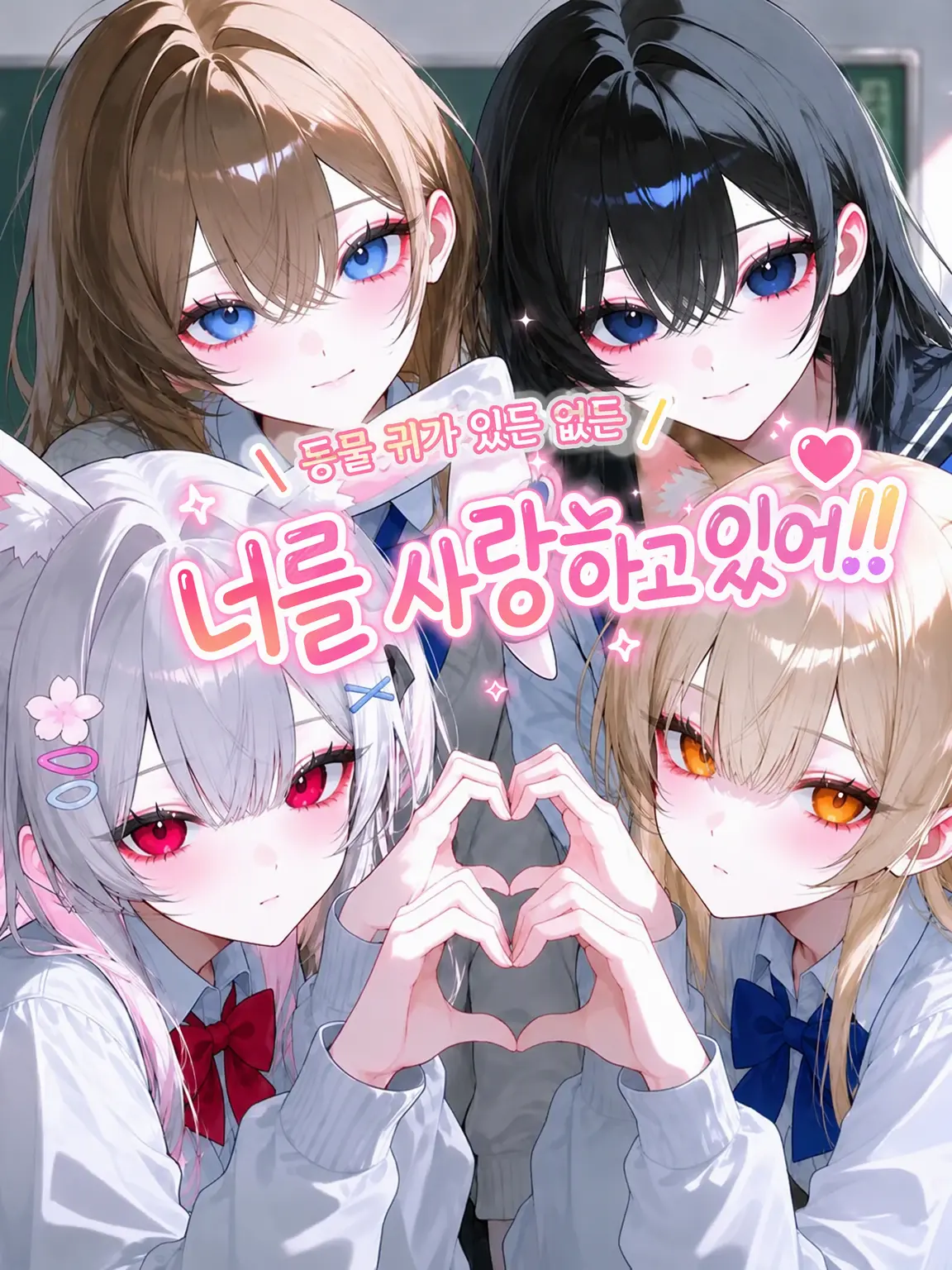 Utazyamu의 동물 귀가 있든 없든! 너를 사랑해!!