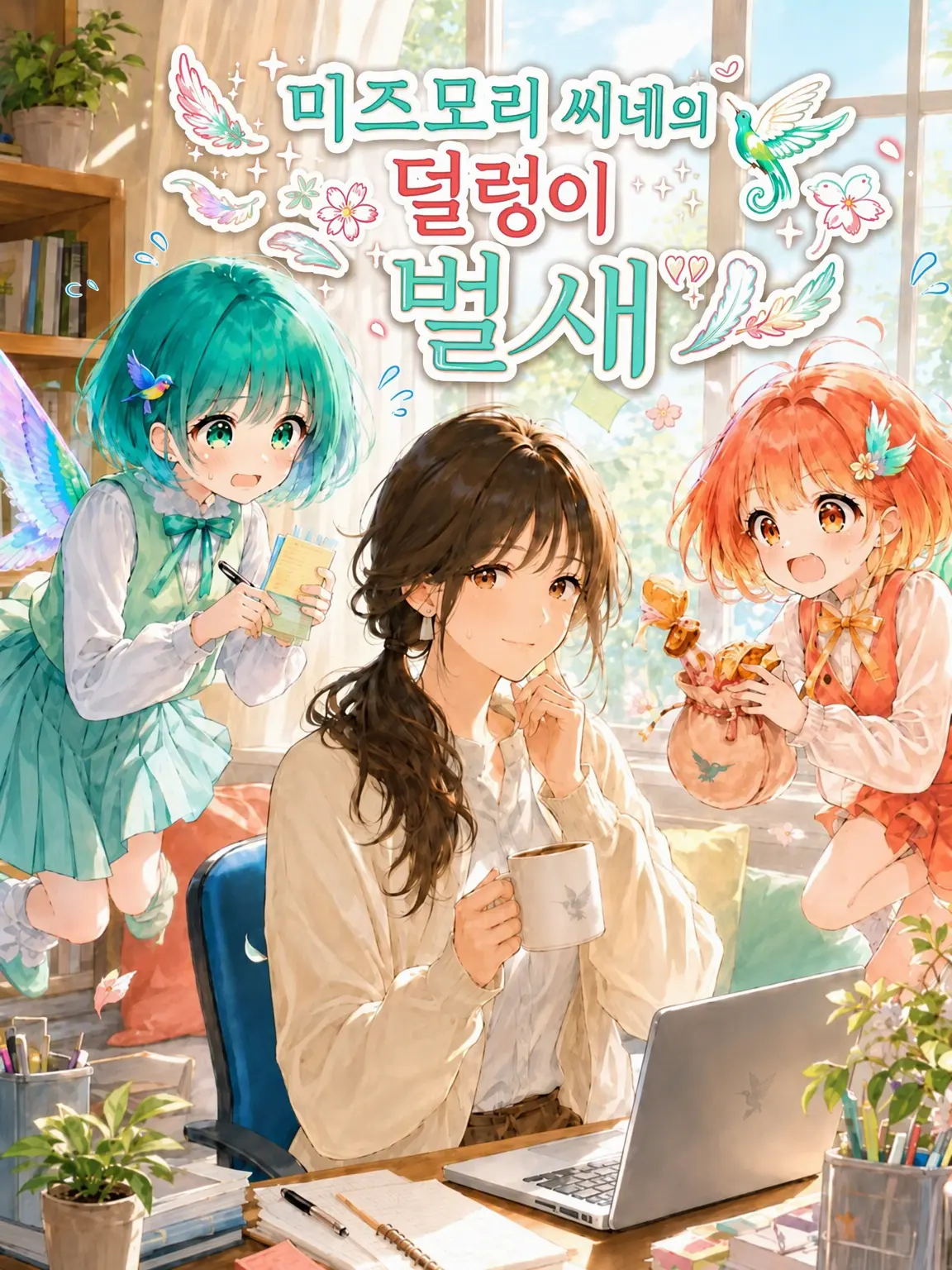 Wagashiman115의 미즈모리 씨 댁의 덜렁이 벌새