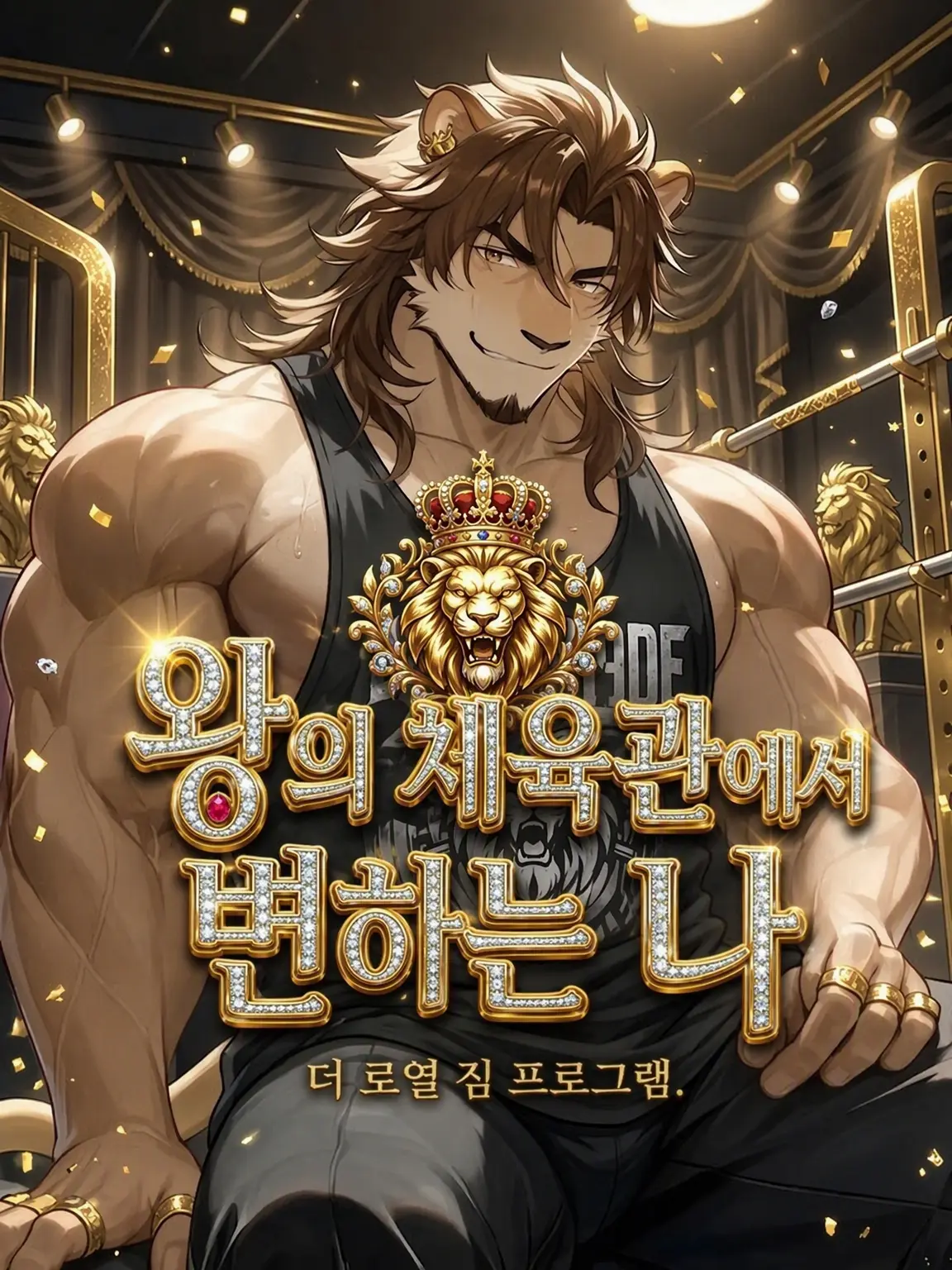 MaleBeastHeights의 사자의 옥좌와 붙잡힌 아기 사자