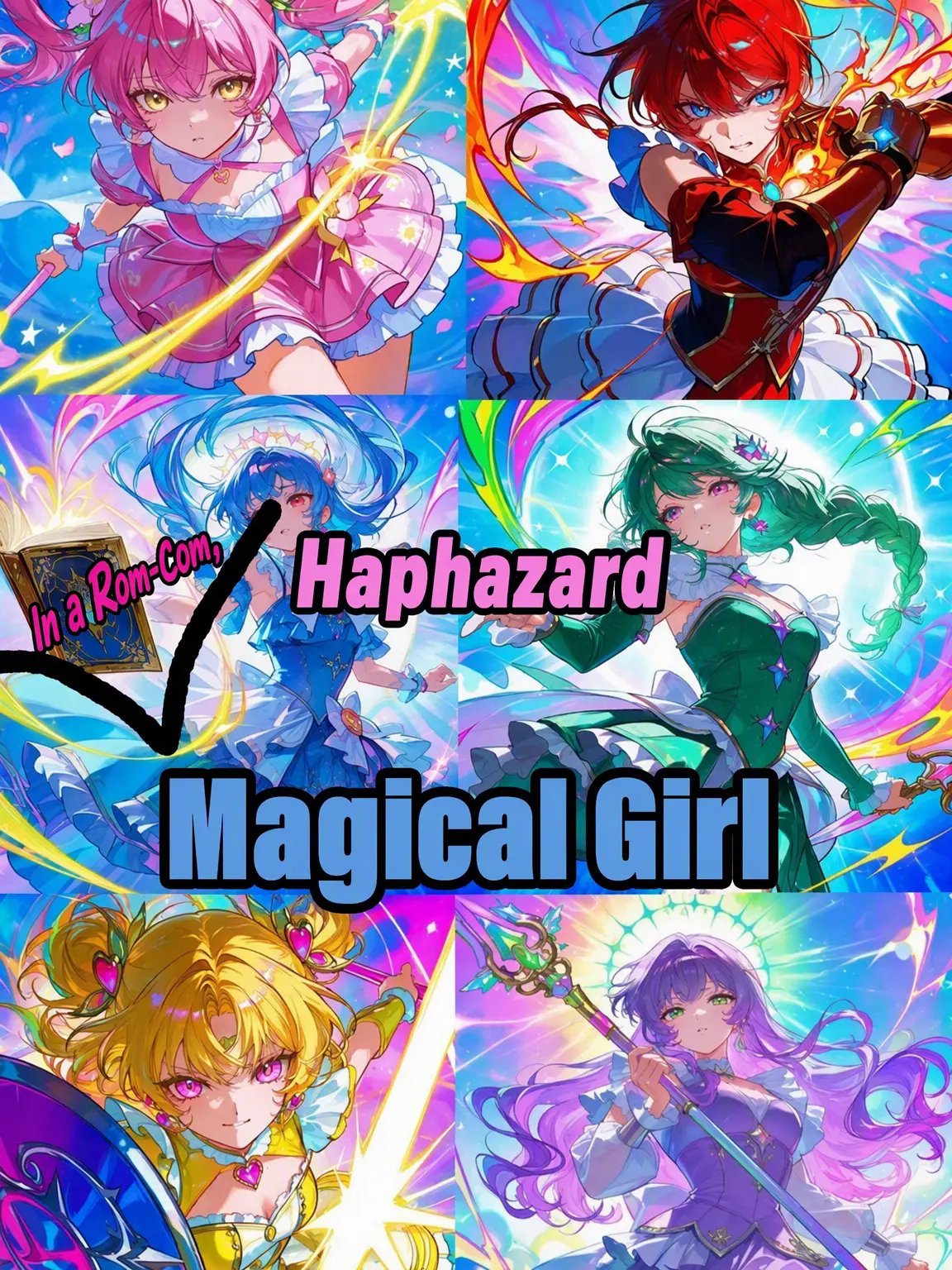 HHIMA의 Magical Girls in a Chaotic Rom-Com!