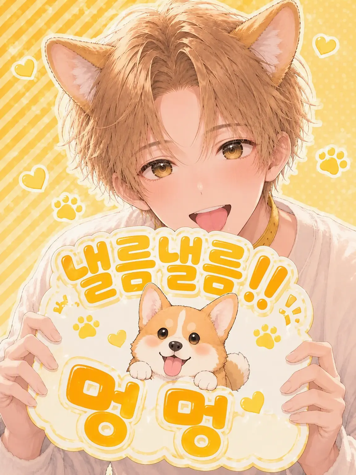 momimimi의 낼름낼름 멍멍이(코기 편)