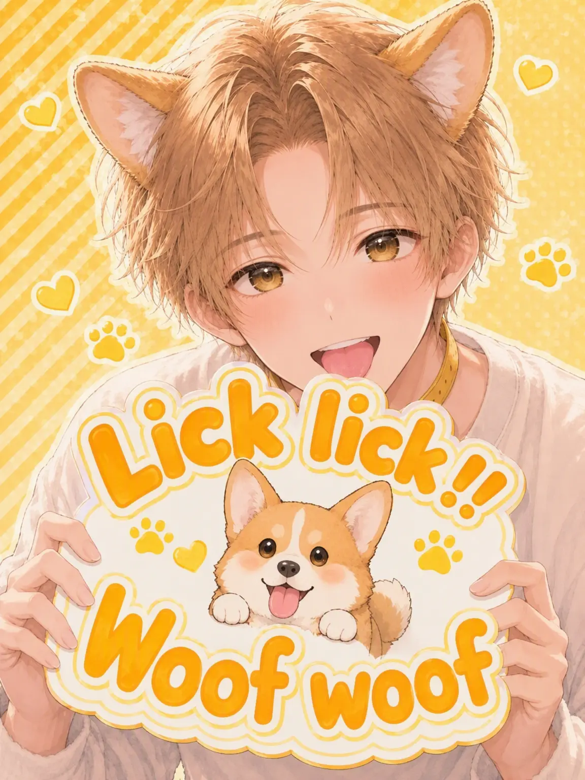 momimimi의 Licky Puppy (Corgi Edition)