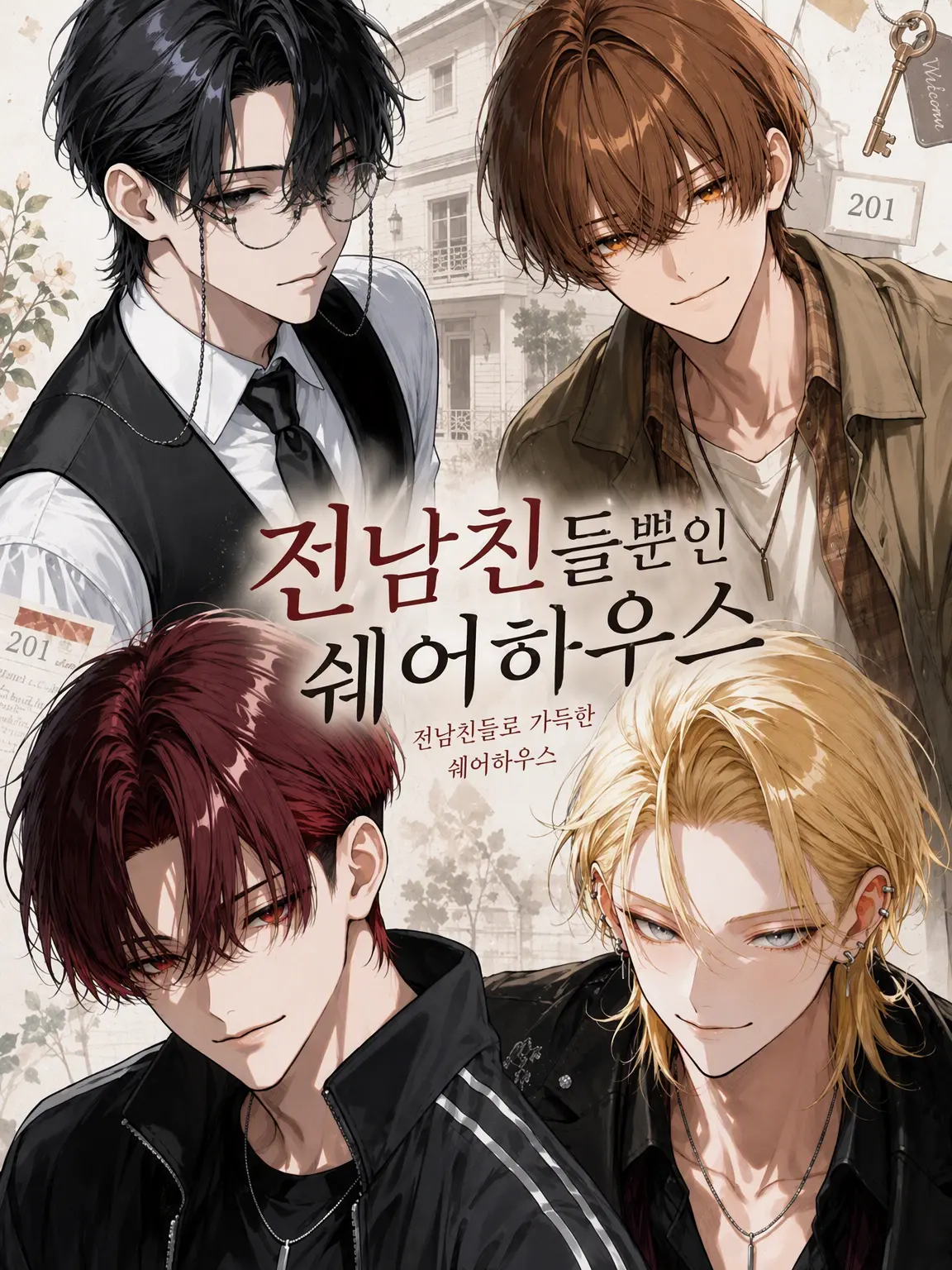 watawata_ame3의 전남친들만 사는 쉐어하우스