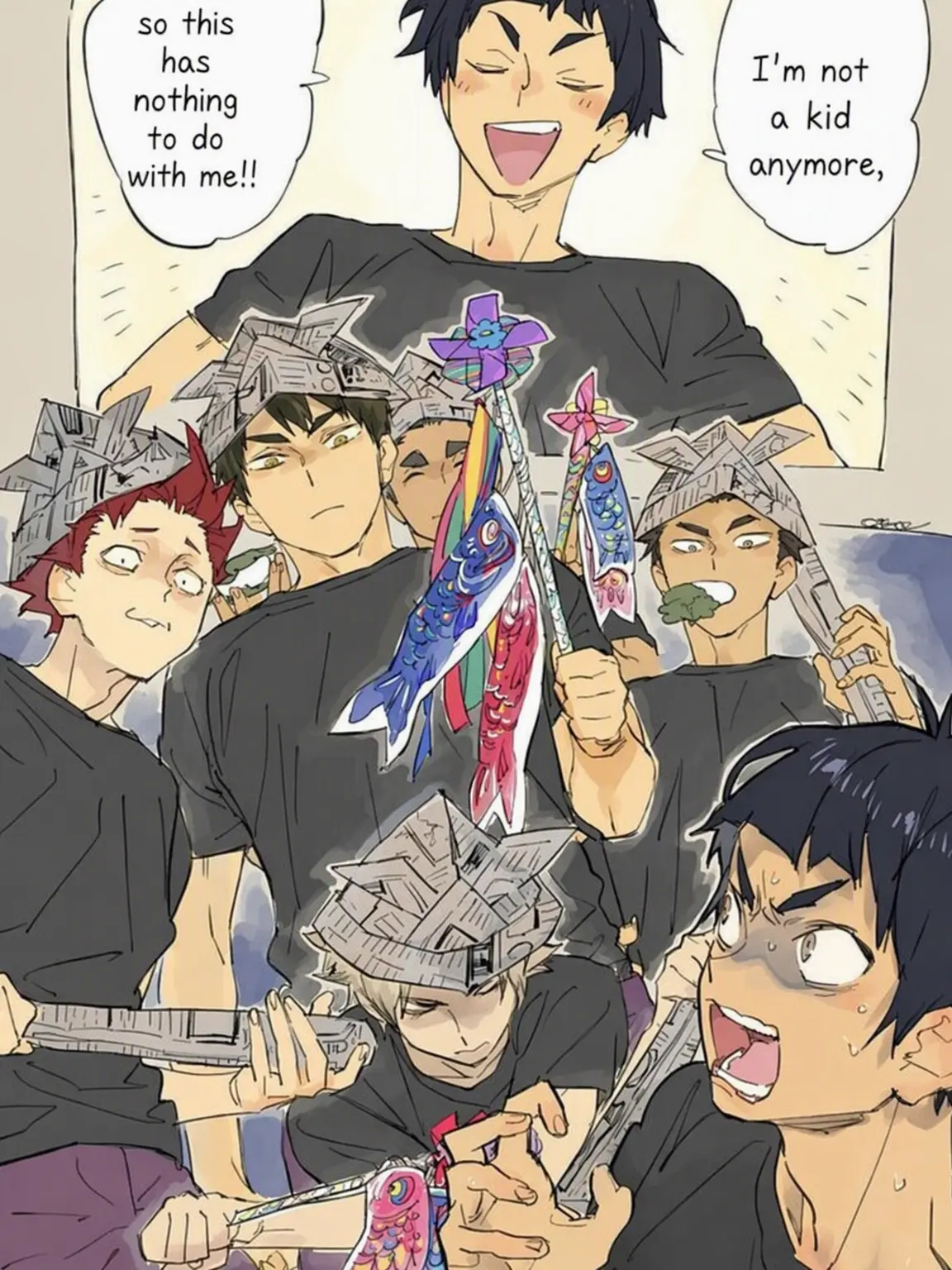 Bananaing의 Shiratorizawa: The 2nd Years Shrank?!