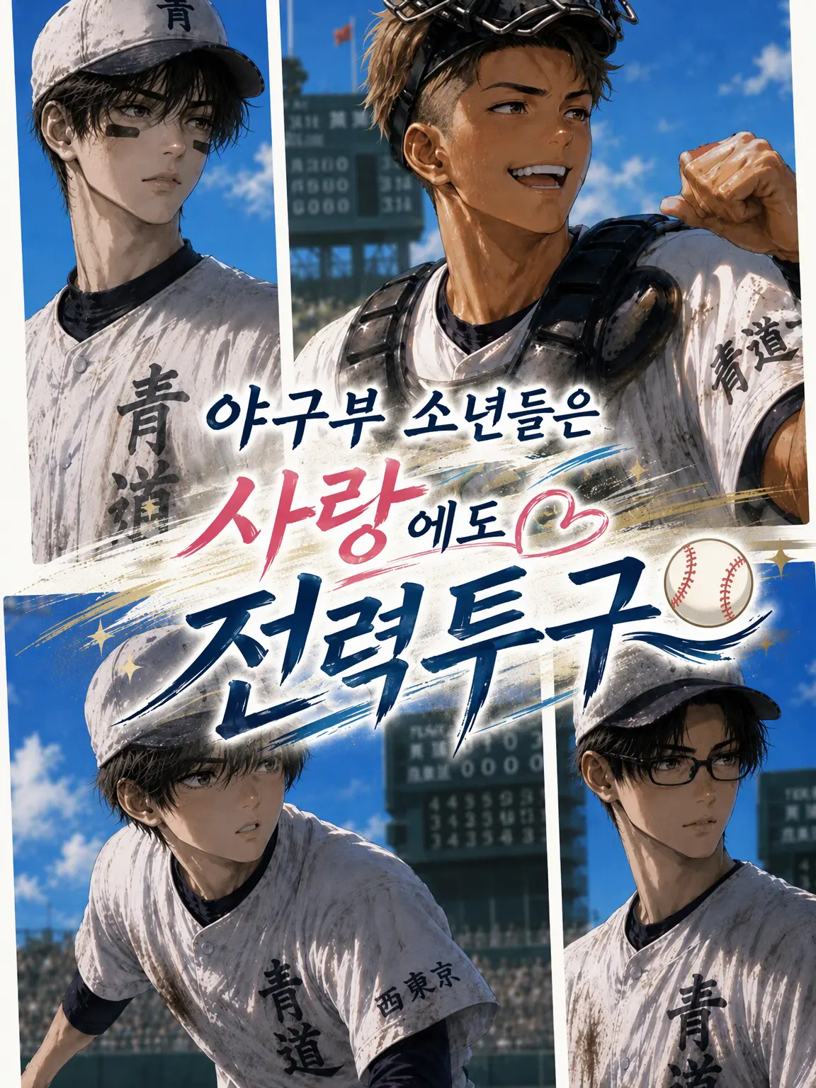 SwiftShot8222의 야구부 소년들은 사랑에도 전력투구⚾️♡