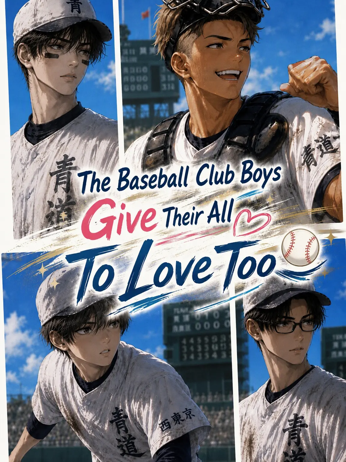 SwiftShot8222의 Baseball Boys Give Love Their All ⚾️♡