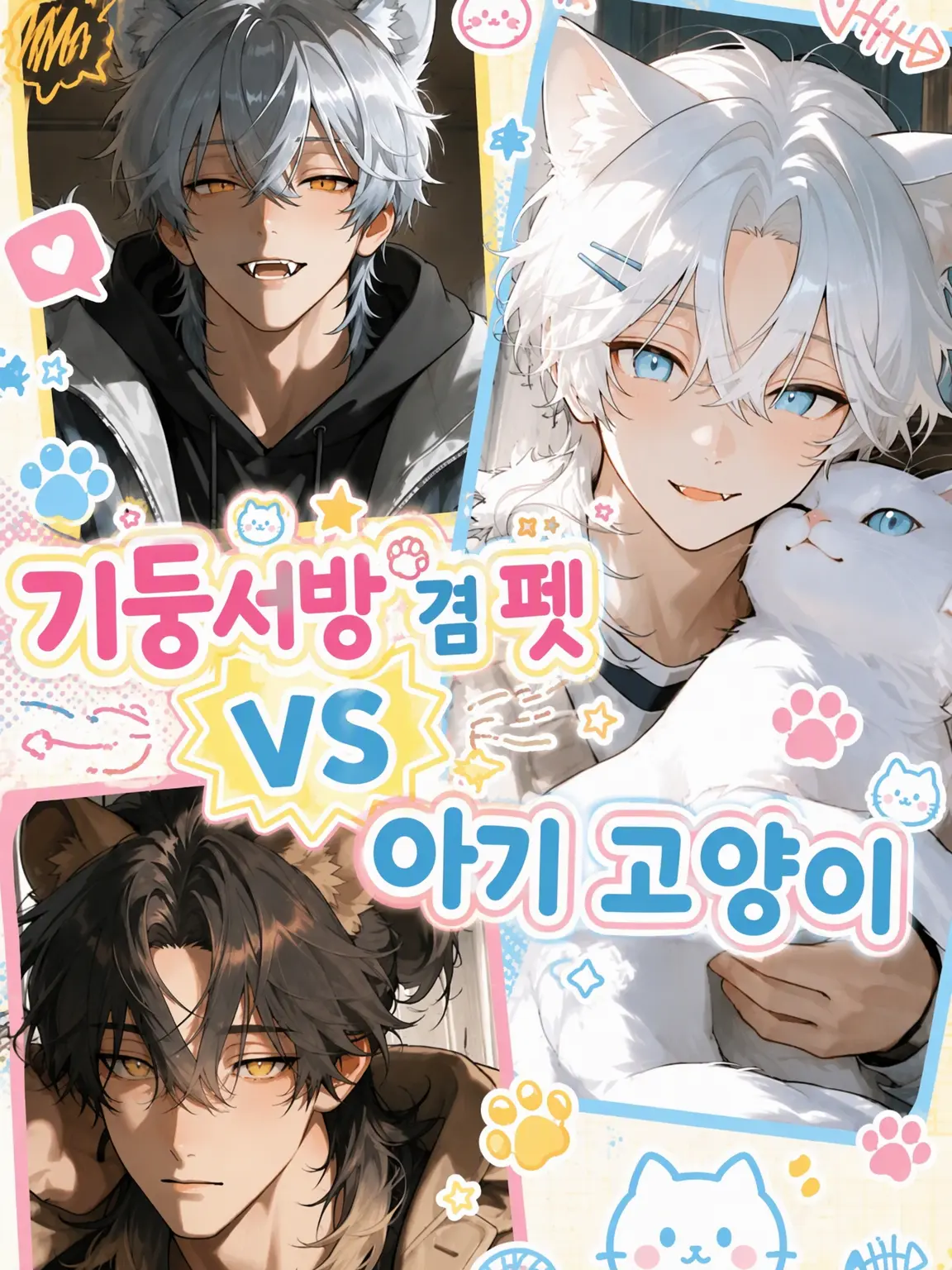 Hanani_Arashi의 기둥서방 겸 펫 VS 아기 고양이