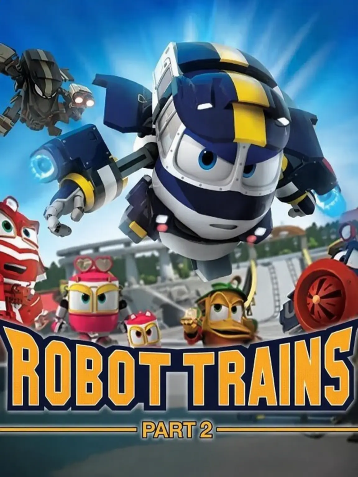 Werefrjsertlajdf의 Robot Train + Wolf