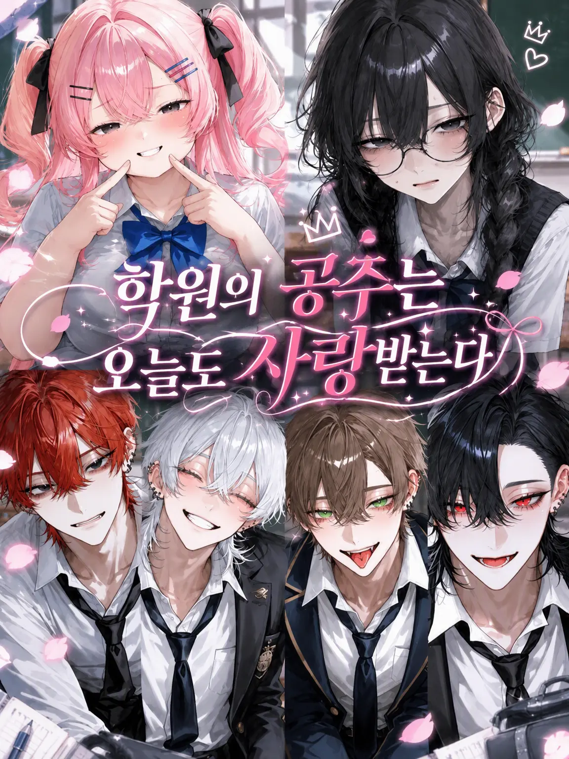 spider_22의 학원의 공주는 오늘도 사랑받는다