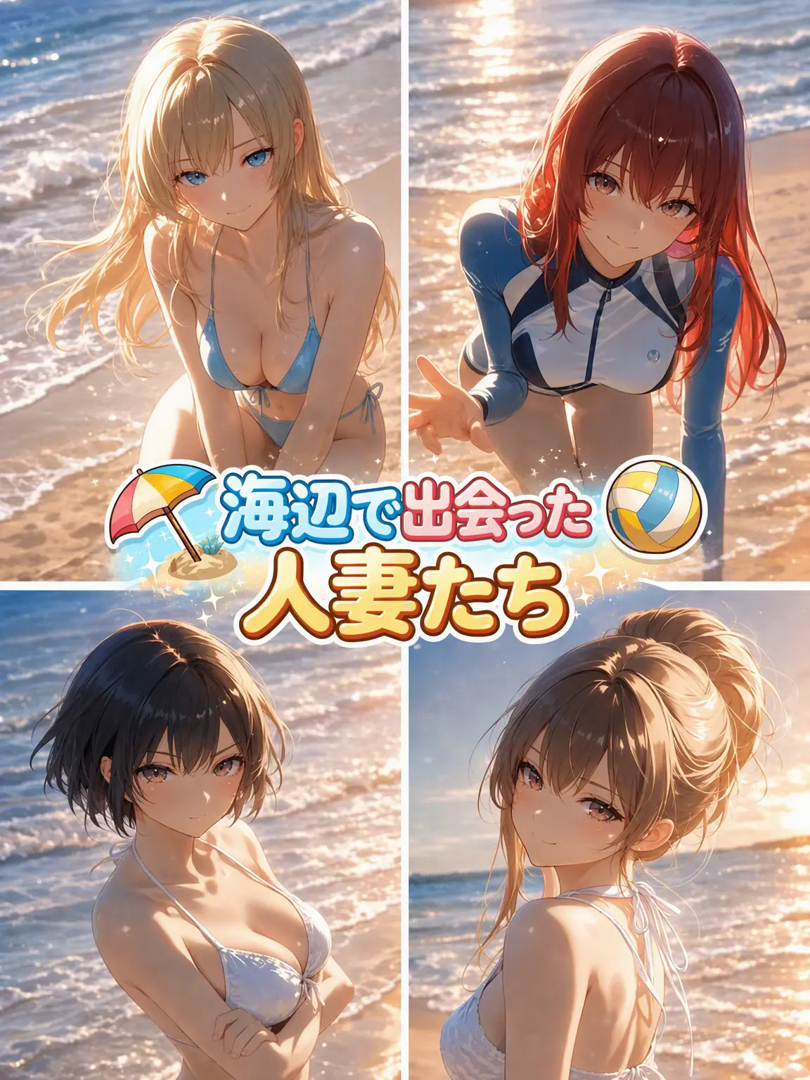 Honeymoon22의 ビーチで出会った人妻たち