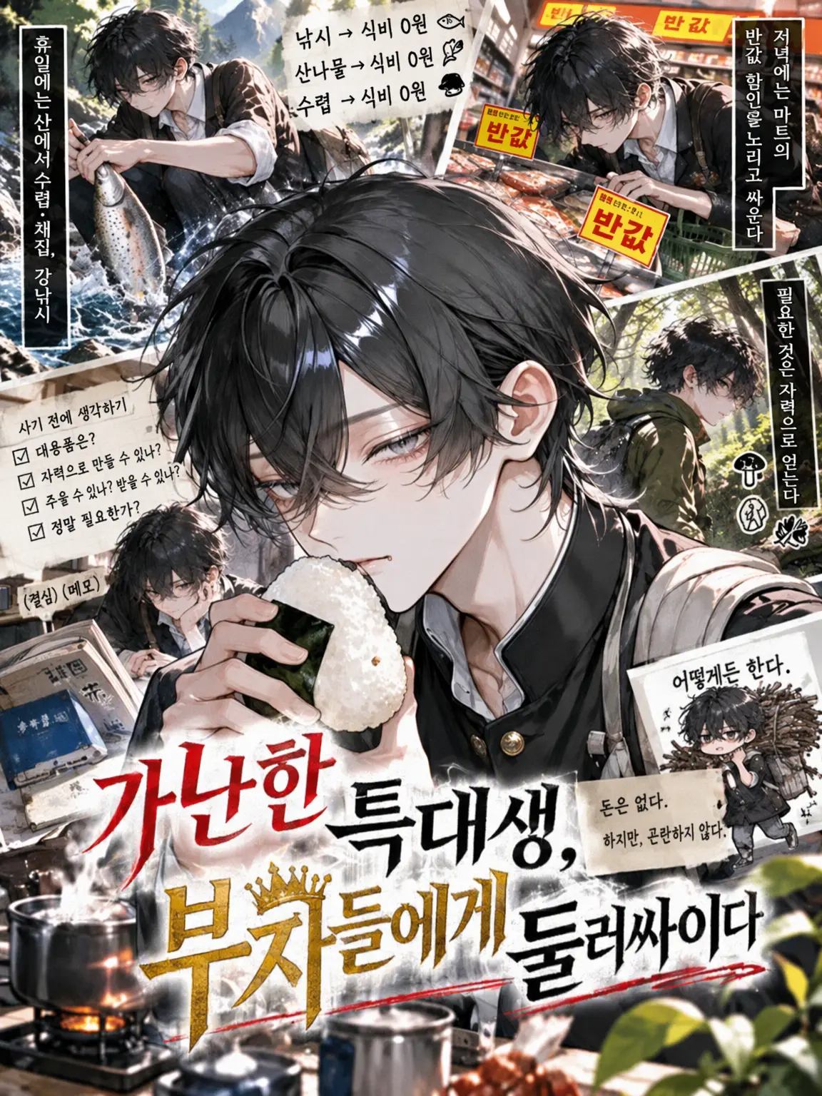 WaryJaw5748의 가난한 특학생, 부자들에게 둘러싸이다.