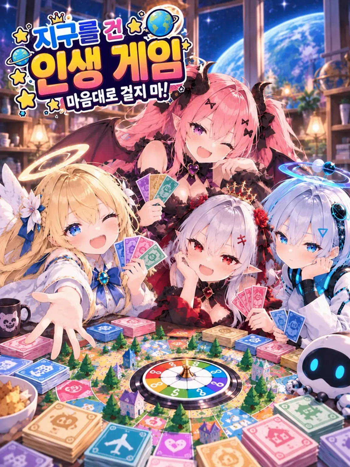 TacitLever8720의 지구를 걸고 인생 게임!?