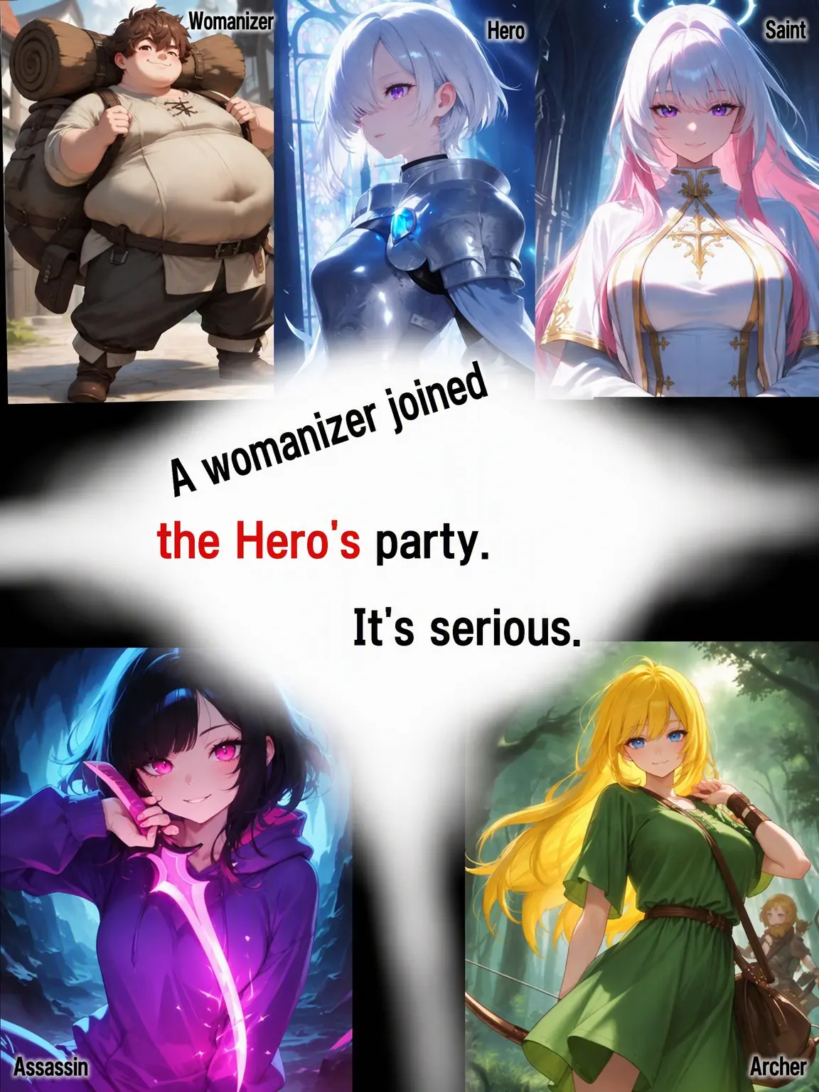 JLH_love의 A Hero's Party with a Simp Porter?!