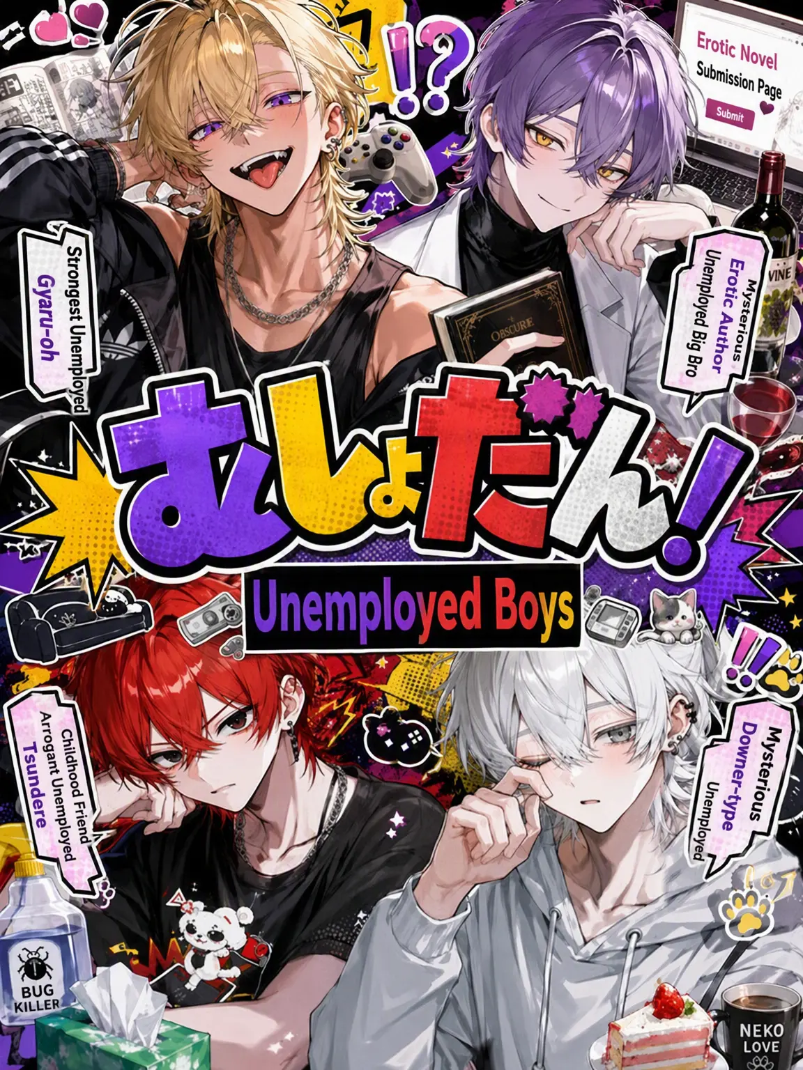 onakasuita1342의 Unemployed Boys!