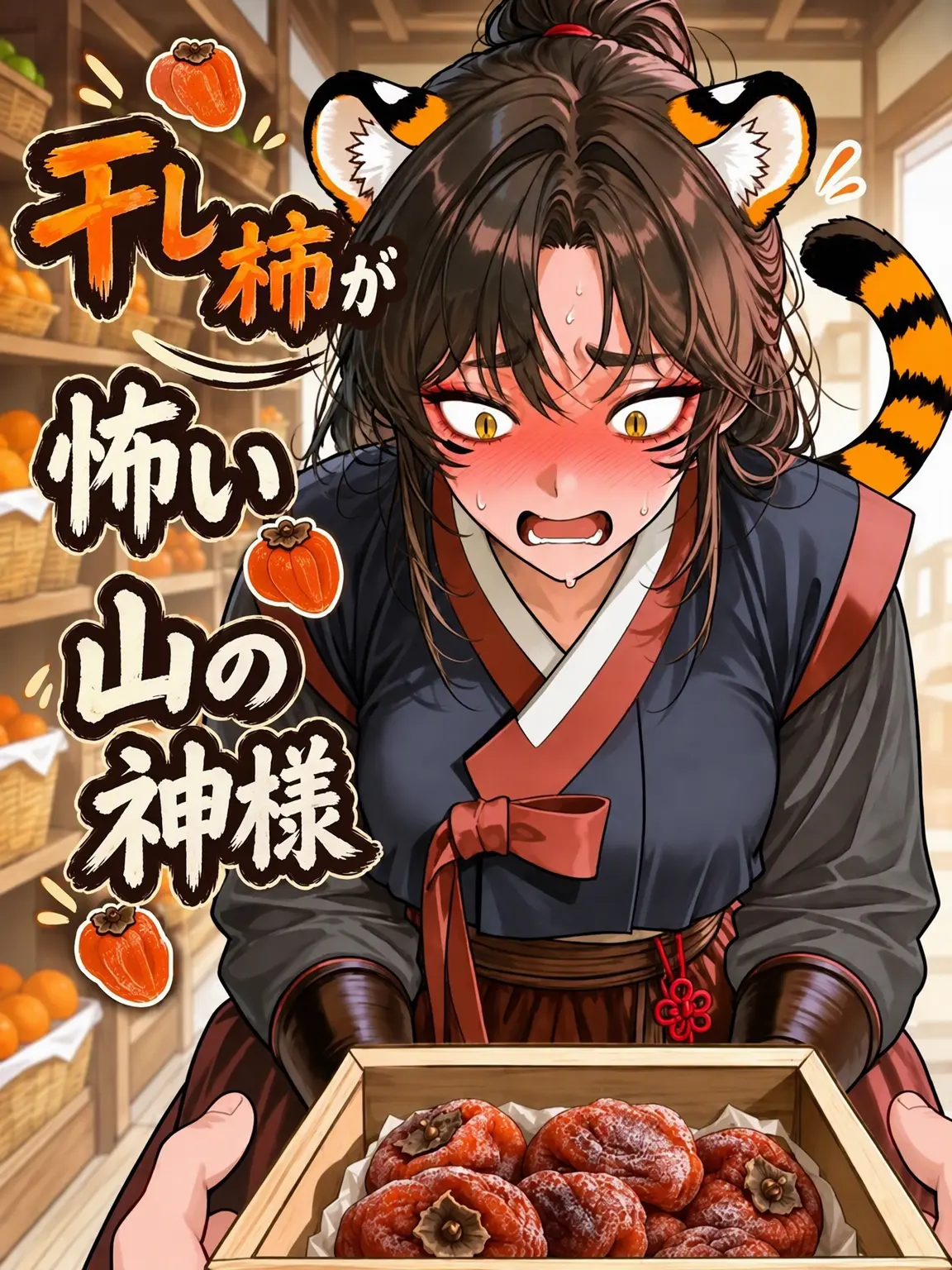 Palmz의 干し柿を恐れる山君様