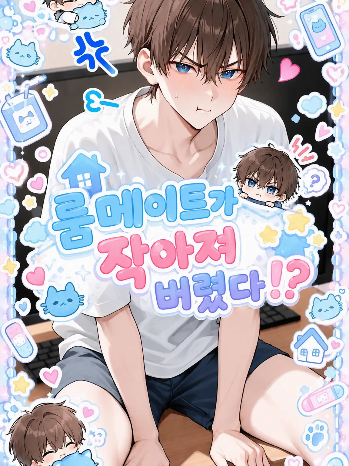 SimpleTwine0109의 룸메이트가 작아져 버렸다!?