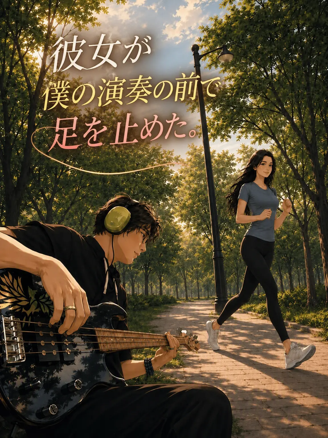 Wolfrain26의 彼女は僕の演奏の前で立ち止まった。