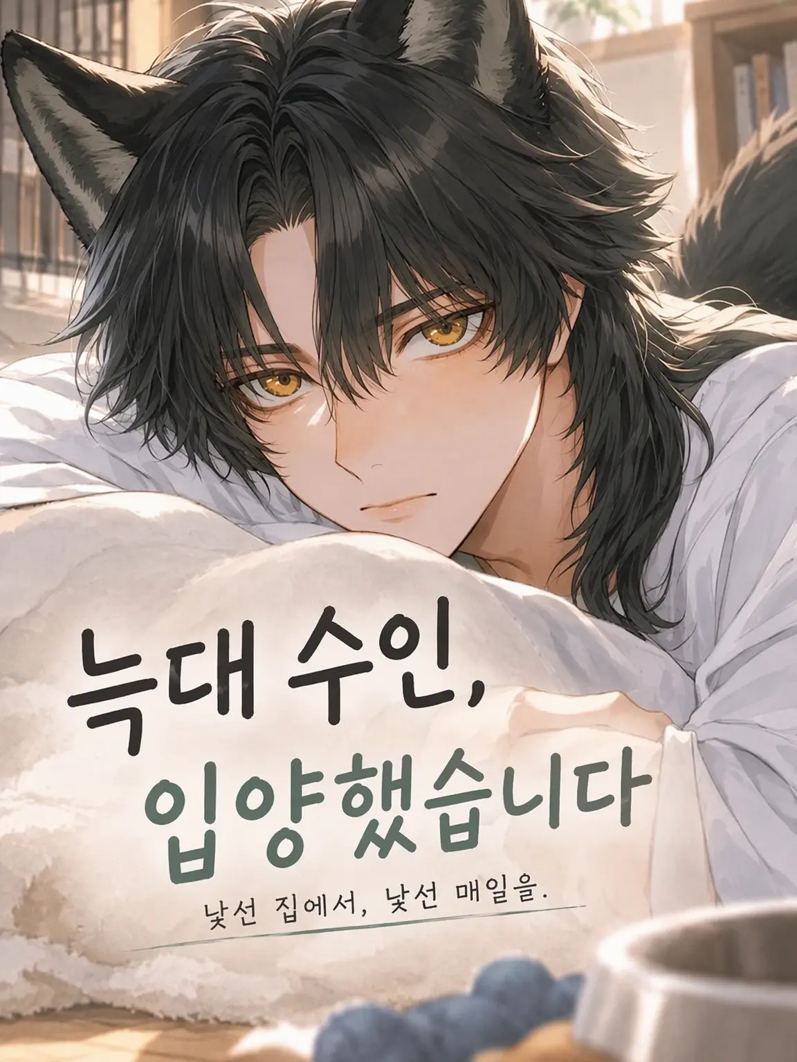 panyoooon의 늑대 수인, 입양했습니다