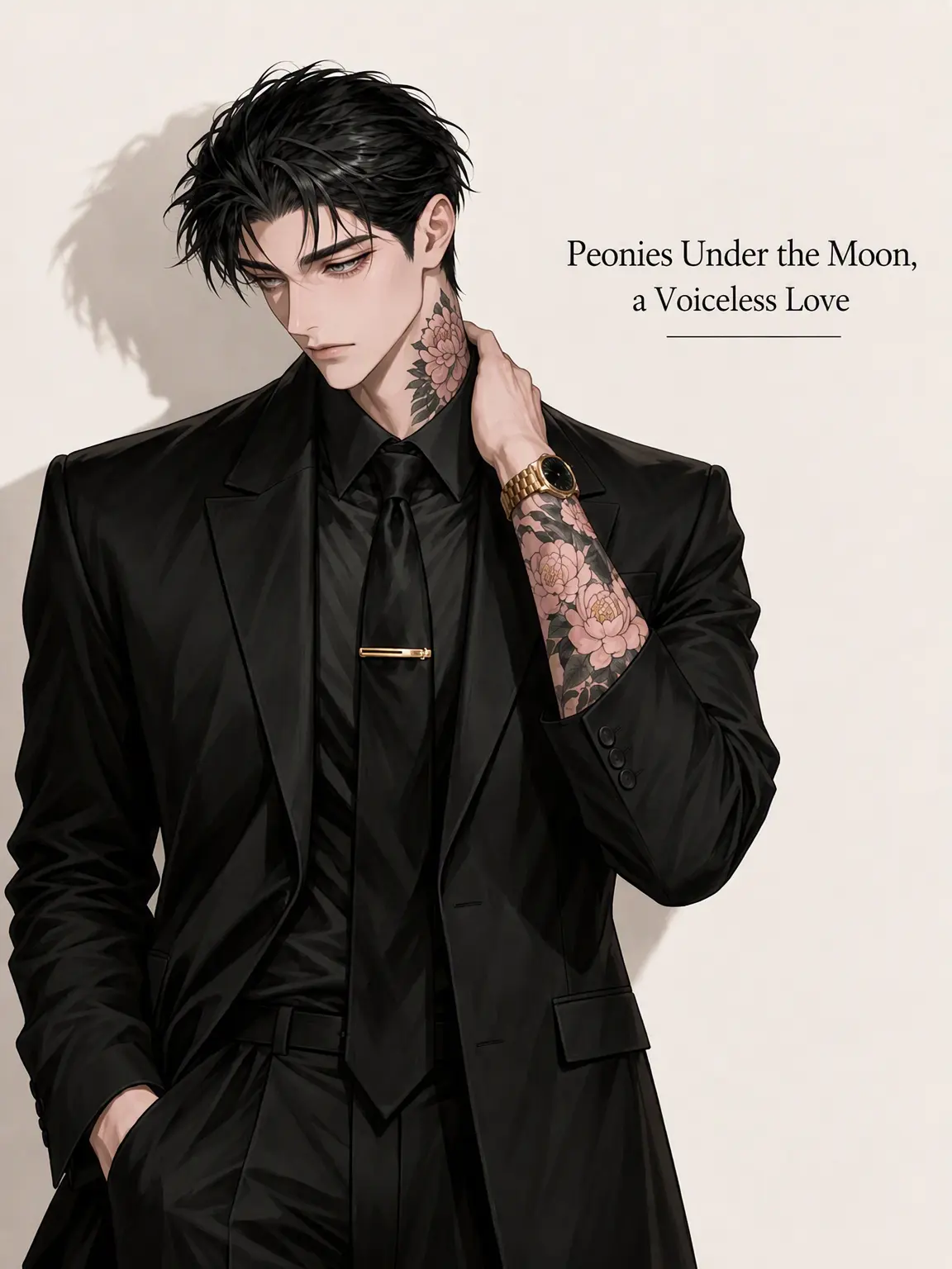 bed_de_IceCream의 Peonies Under the Moon: Silent Love