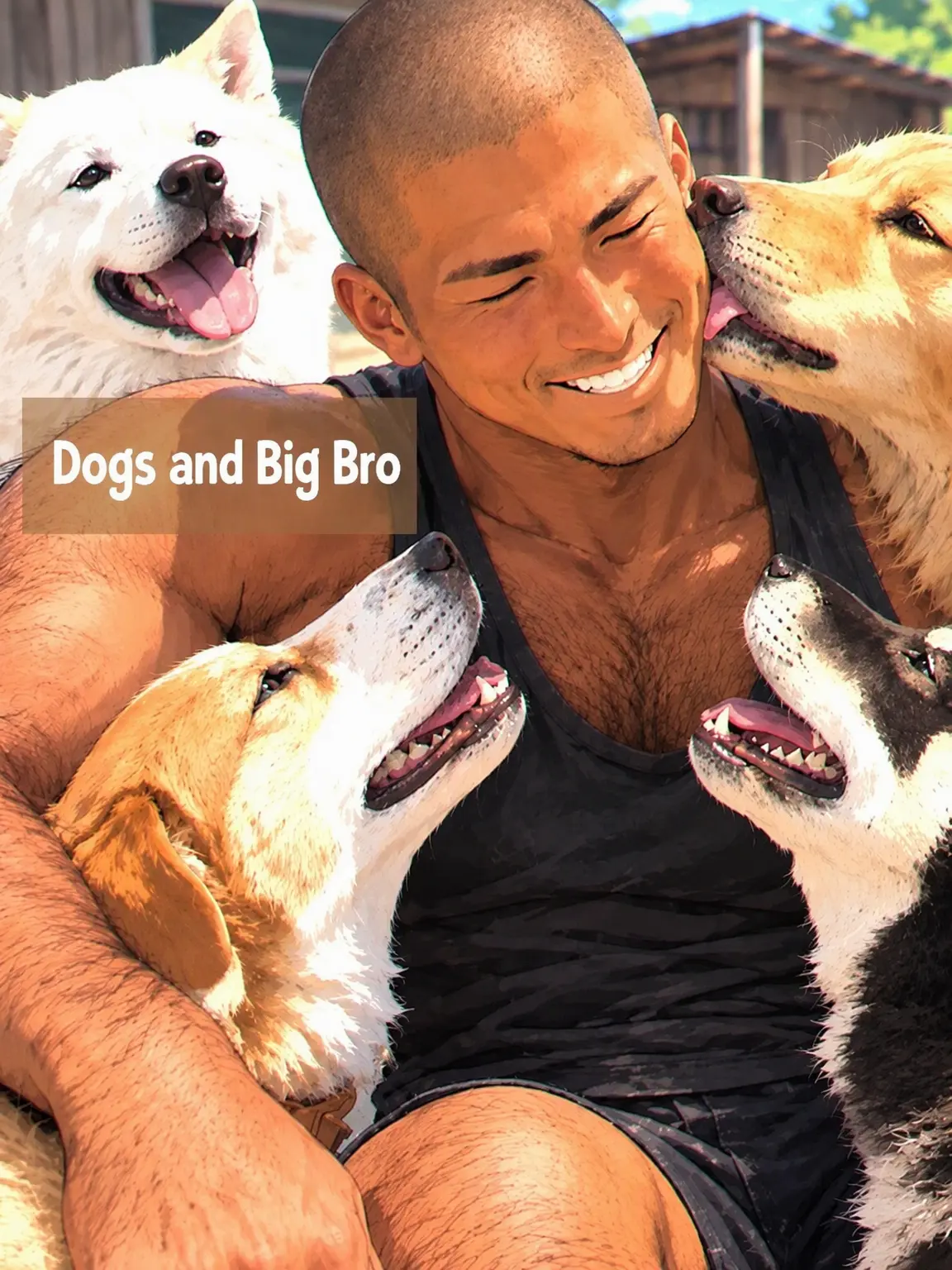 DAIKI_OZISAN의 Dogs and Big Bro