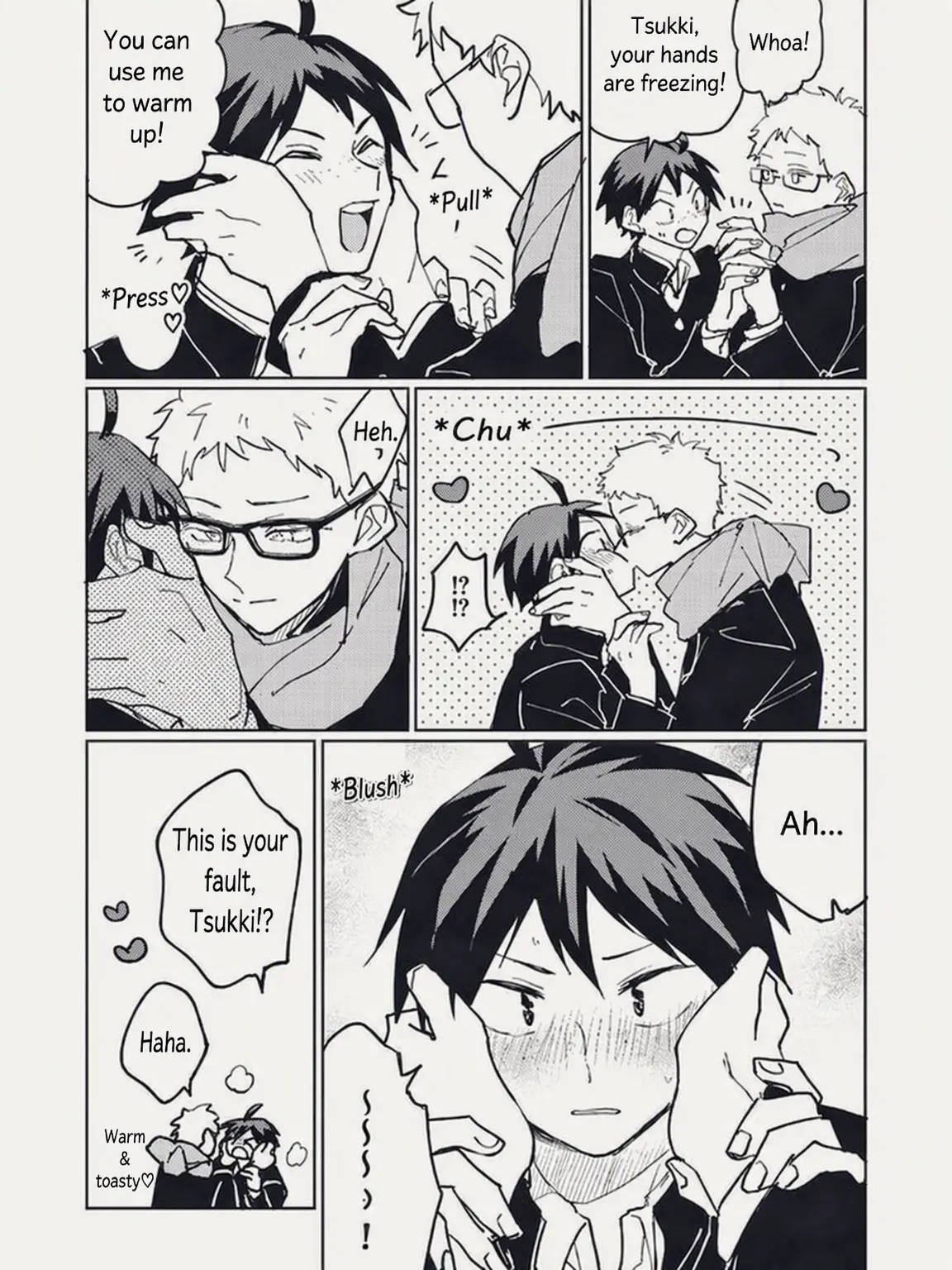 VitalBond7998의 Tsukishima x Yamaguchi