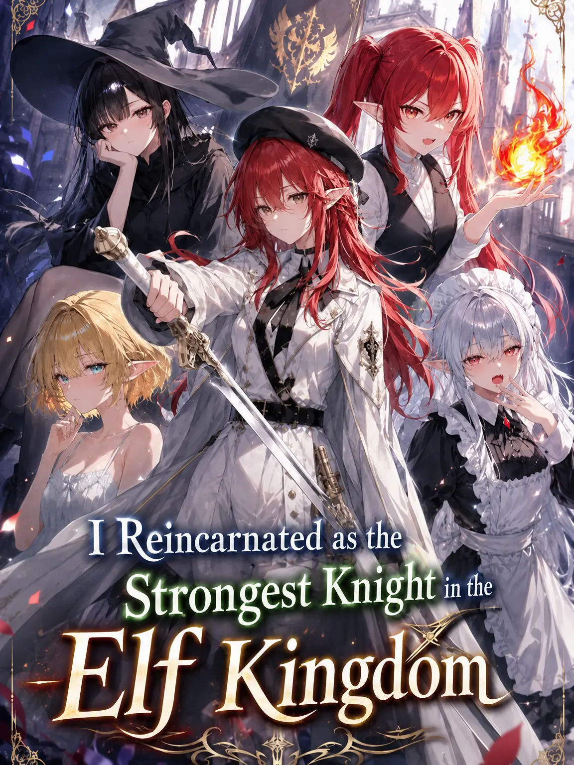 Skbannikidesu의 Reincarnated as the Strongest Knight in the Elf Kingdom