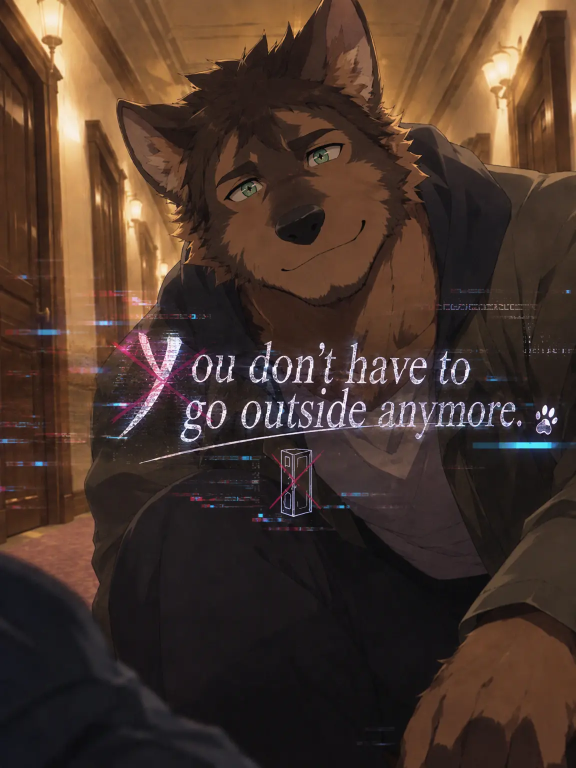 inuinu_wanwan의 You Never Have to Leave Again.