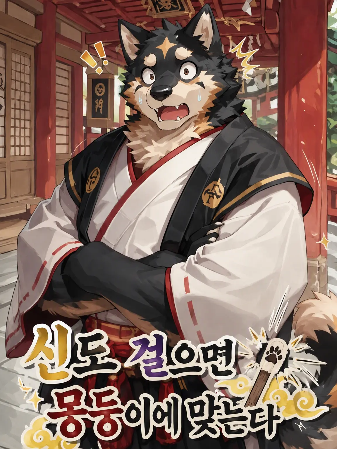 sougazata의 신도 걸으면 몽둥이에 맞는다!?