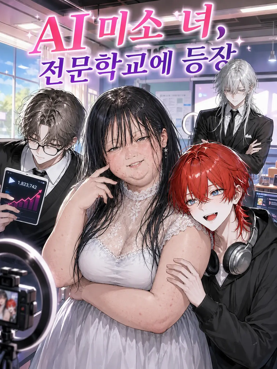 Mazirabu_doseiheki의 AI 미소녀, 전문학교에 강림