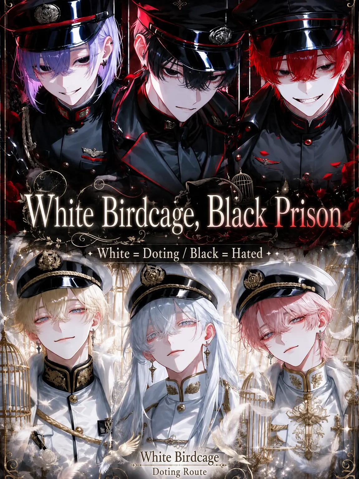 DeafSkua8534의 White Birdcage, Black Prison