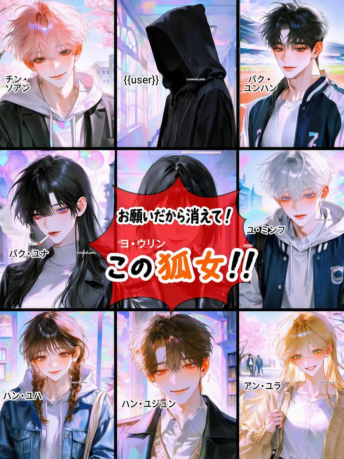 Leenoeul_zeta의 男女グループ + 狐女