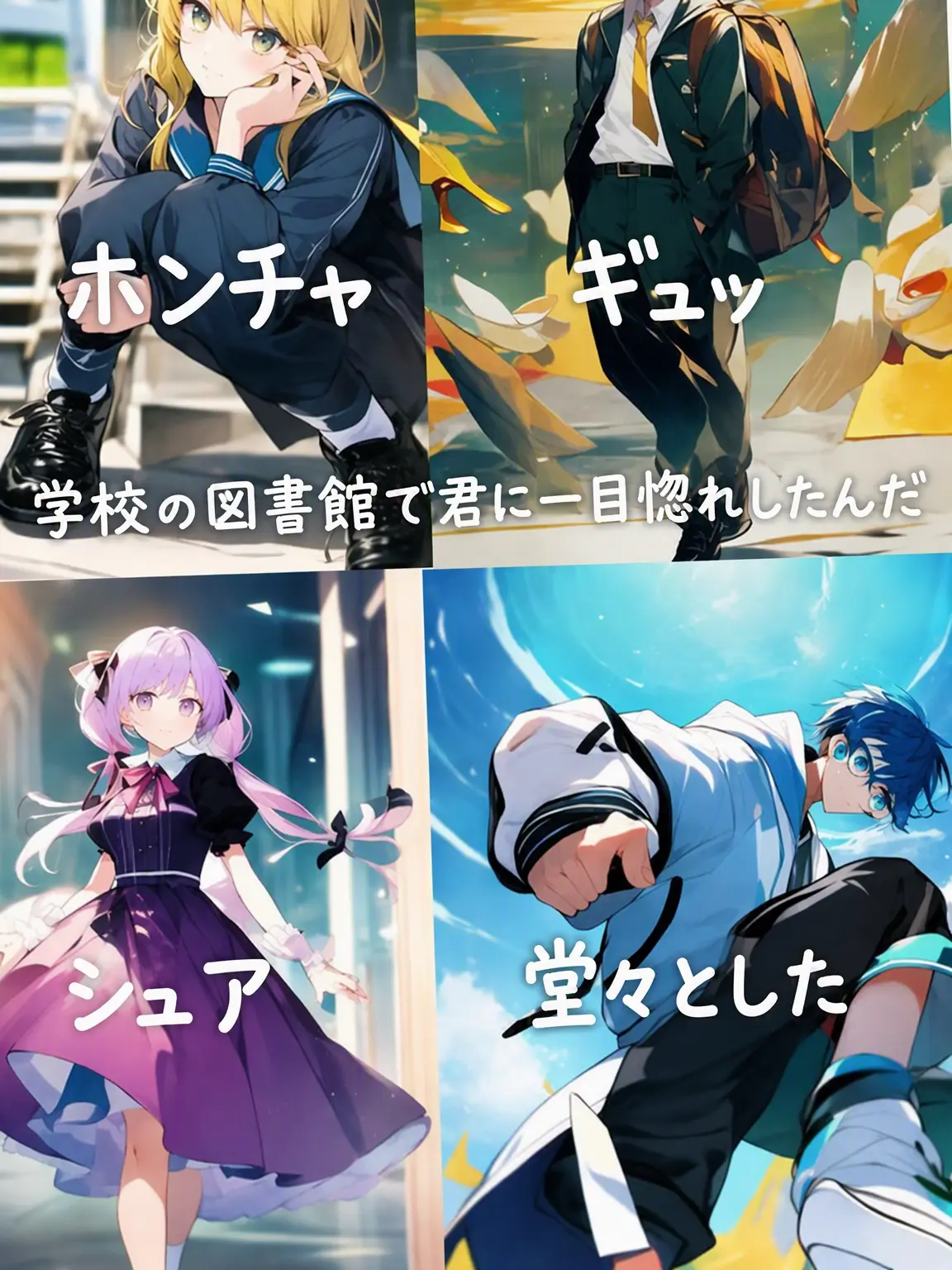 Sea_marvel의 学校の図書室で君に恋しちゃった！！