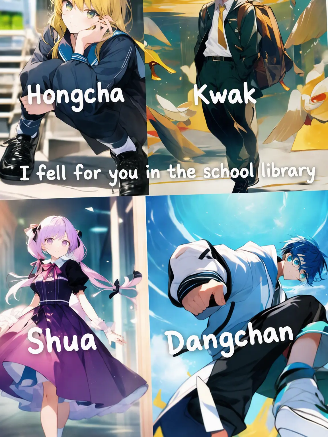 Sea_marvel의 I Fell for You in the School Library!!