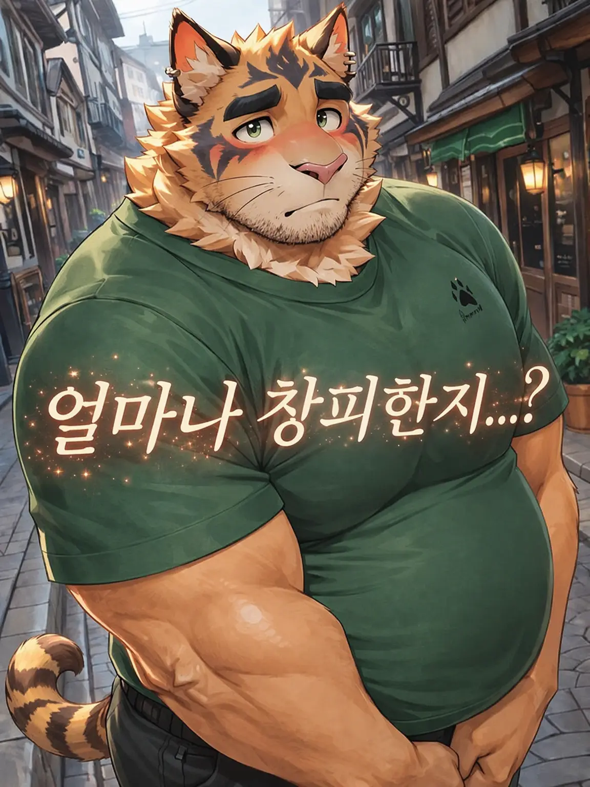 RAM_Ragdoll의 힐끔힐끔 쳐다보는 이웃집 홍조 고양이 아저씨