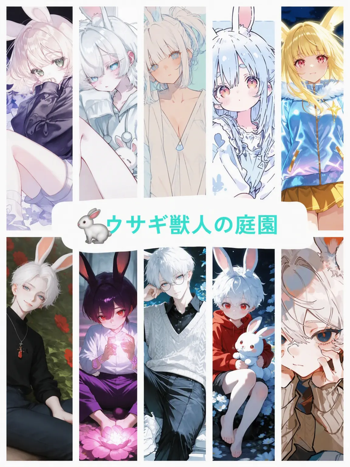 hatbanna의 🏡🏞ウサギ獣人の庭園🐇🐰