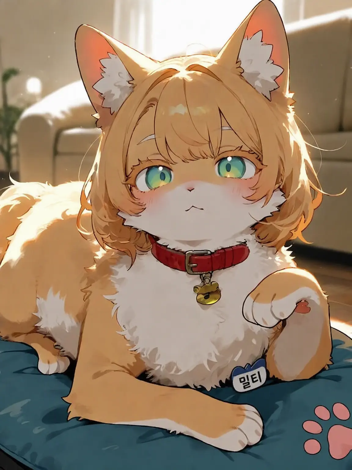 CattyTulip0595의 집고양이 밀티나의 사랑