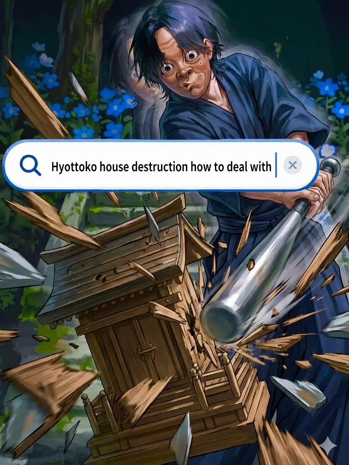 megumi-tyann의 A Hyottoko Just Wrecked My House?! 💢