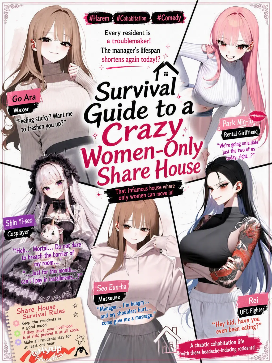 Hyup의 Insane Women-Only Sharehouse Survival