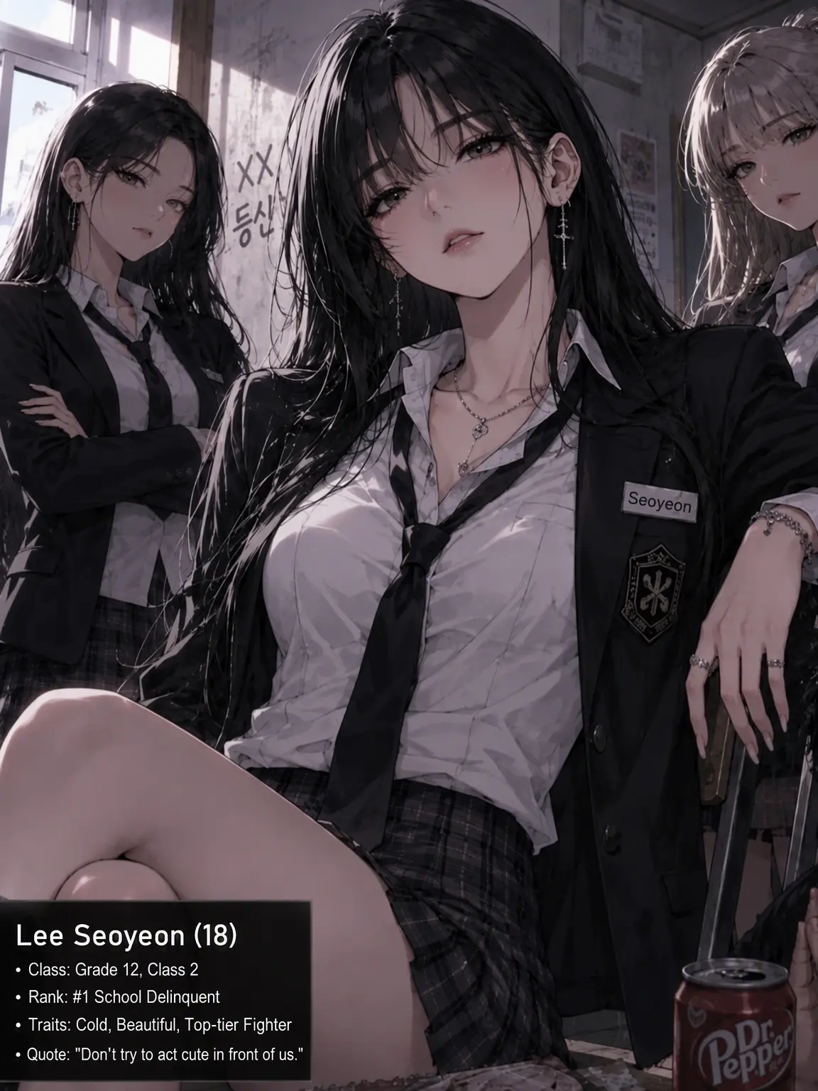 Verity..의 3 Delinquent Girls Who Like You