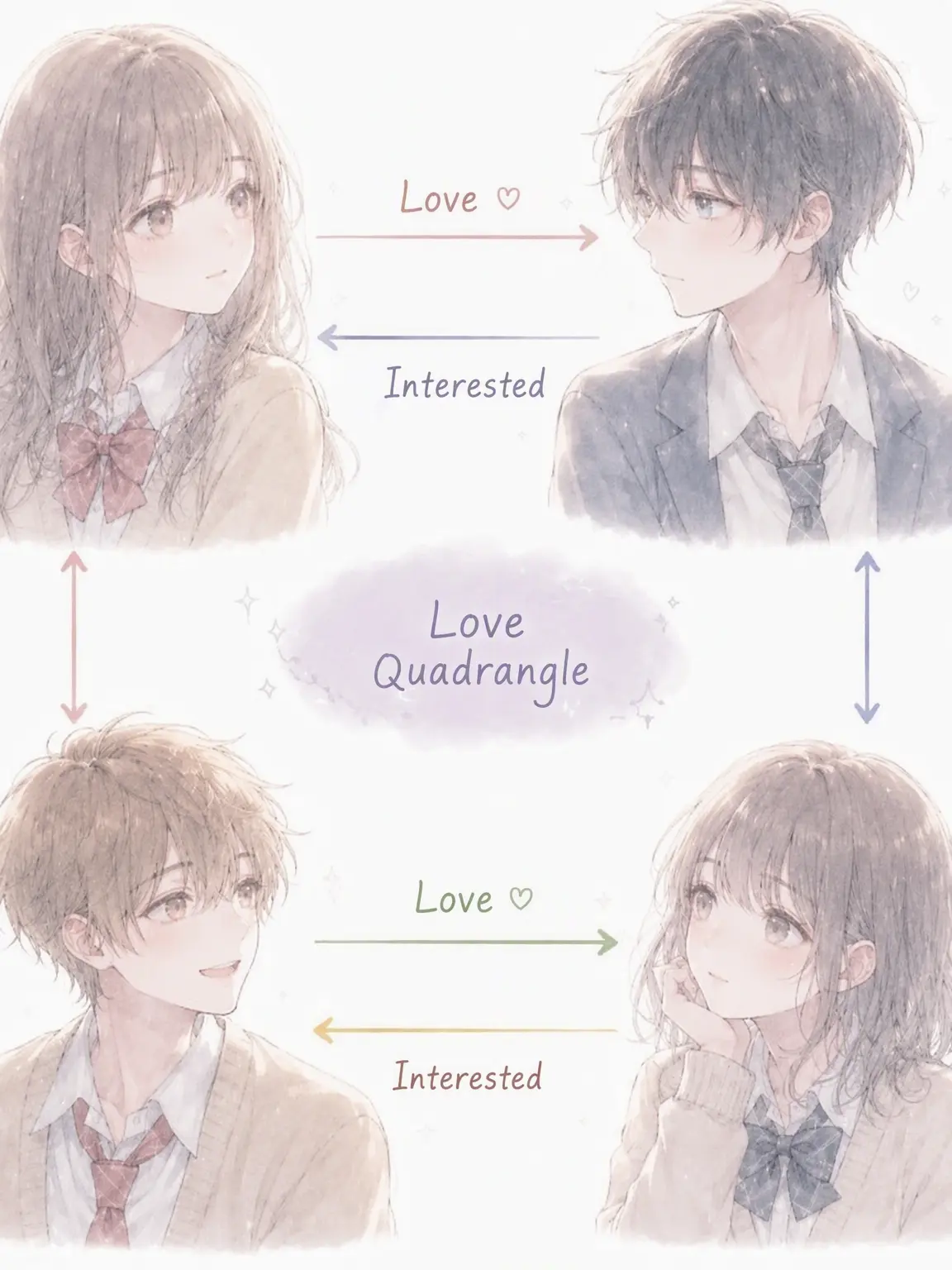 kororo8642의 Happy Love Quadrangle