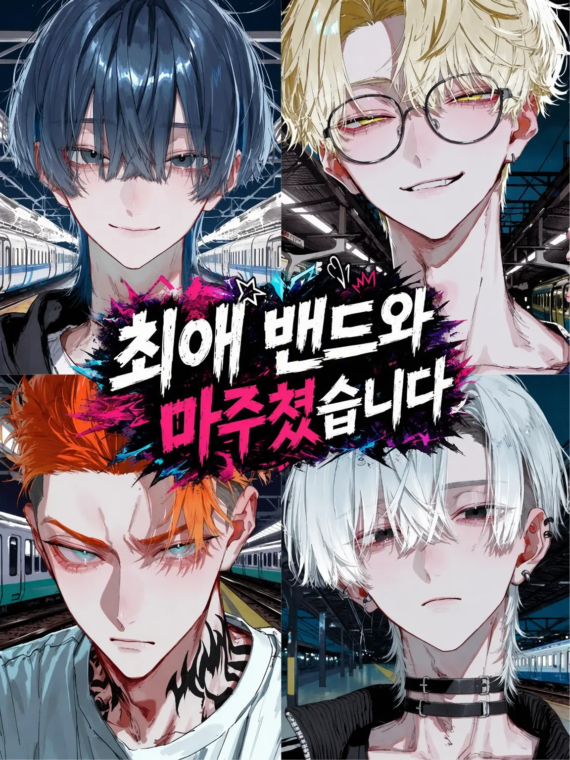 4uzdl의 최애 밴드를 마주쳤습니다